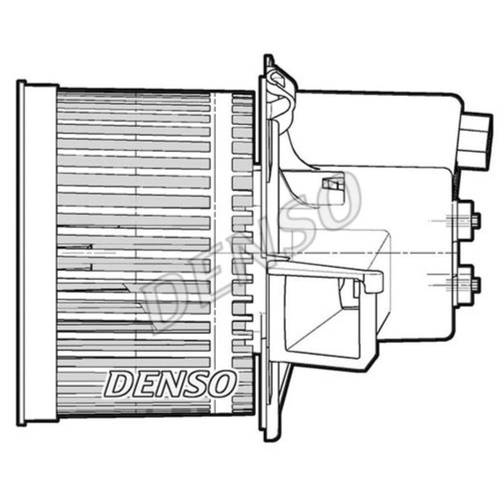 Innenraumgebläse DEA09064 für Ford KA RU8 Fiat 500 312_ Panda 169