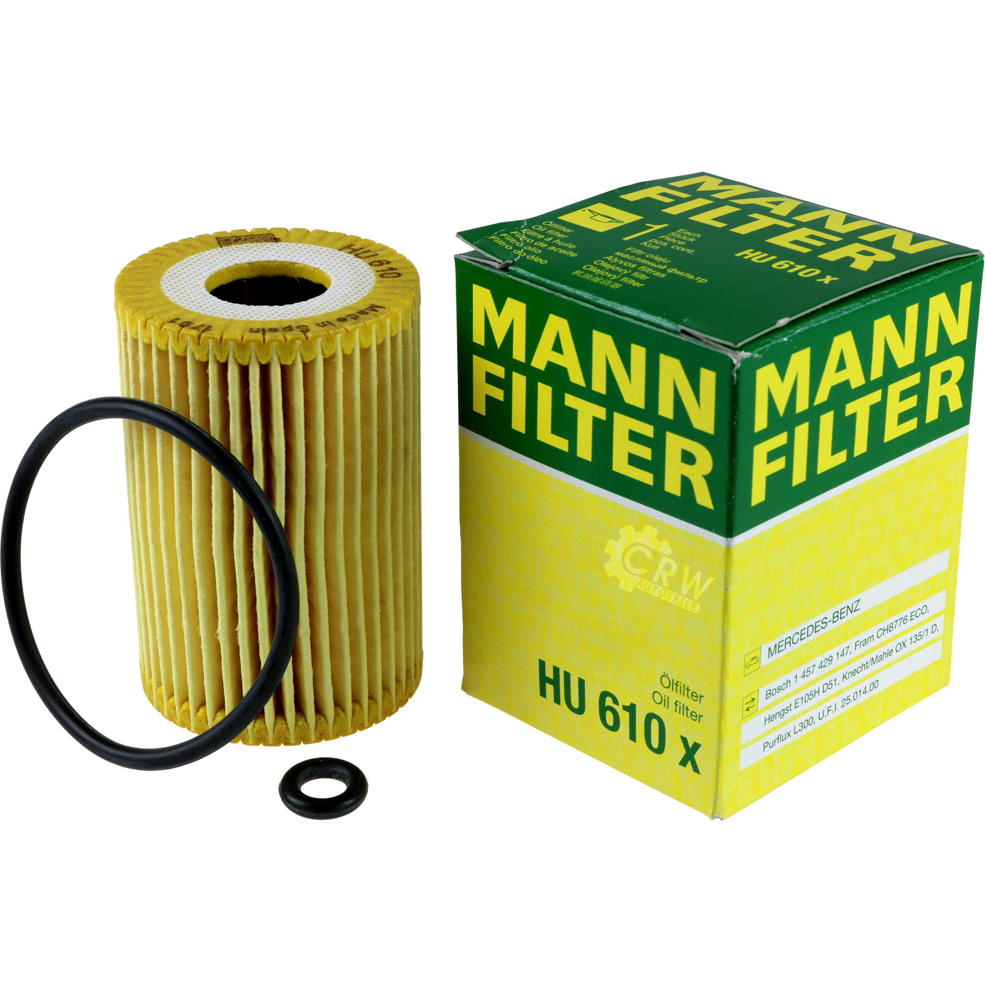 MANN-FILTER Ölfilter HU 610 x Oil Filter