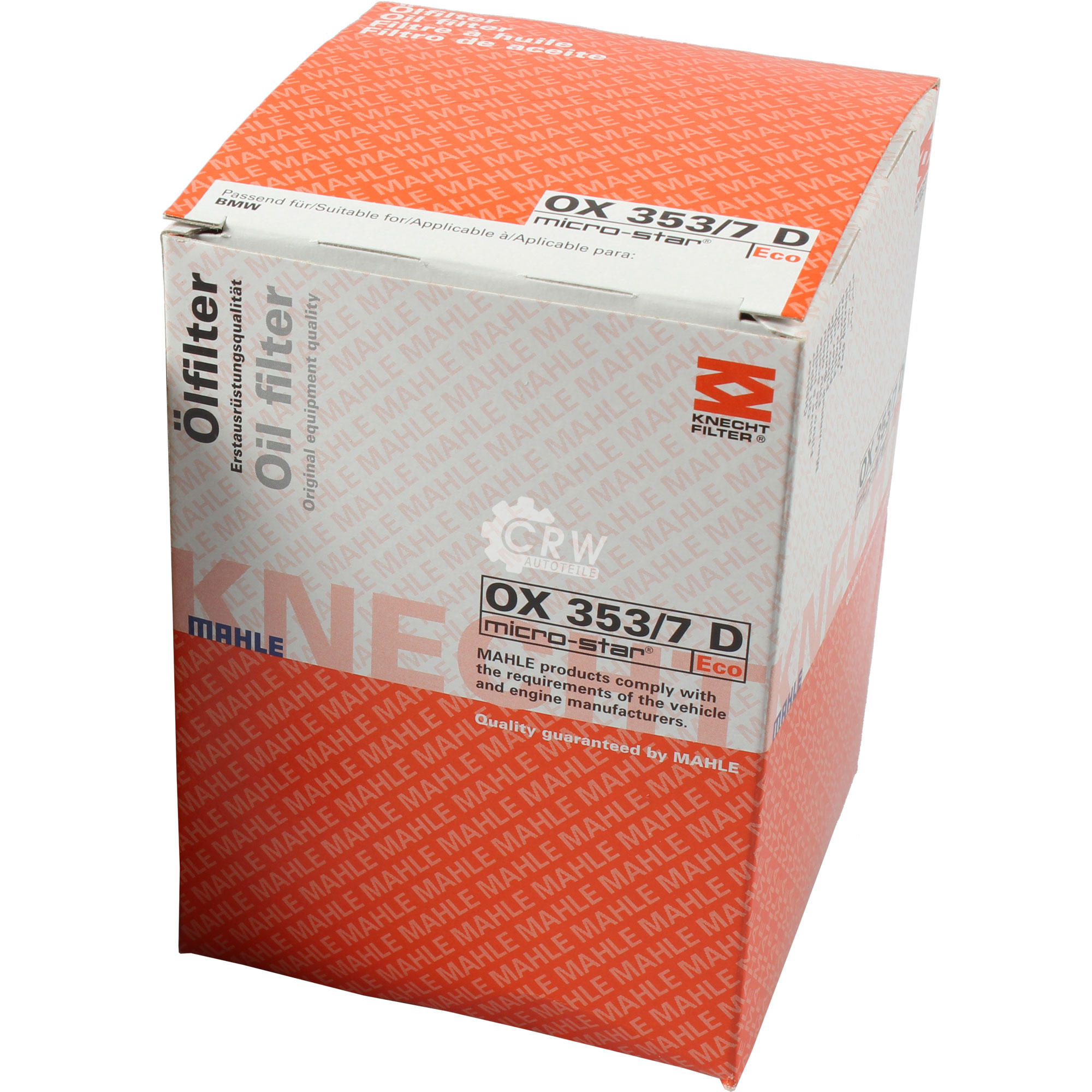 Ölfilter OX 353/7D für Rolls-Royce Phantom VIII RR11 RR12 Ghost RR4 RR6 Alpina B6 Cabriolet E64 F12 B5 Touring G31 B16