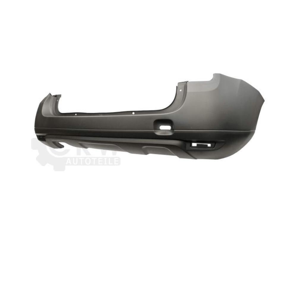 Stoßstange hinten für Dacia Duster Bj. 04.10-> ABS Kunststoff schwarz ZTK