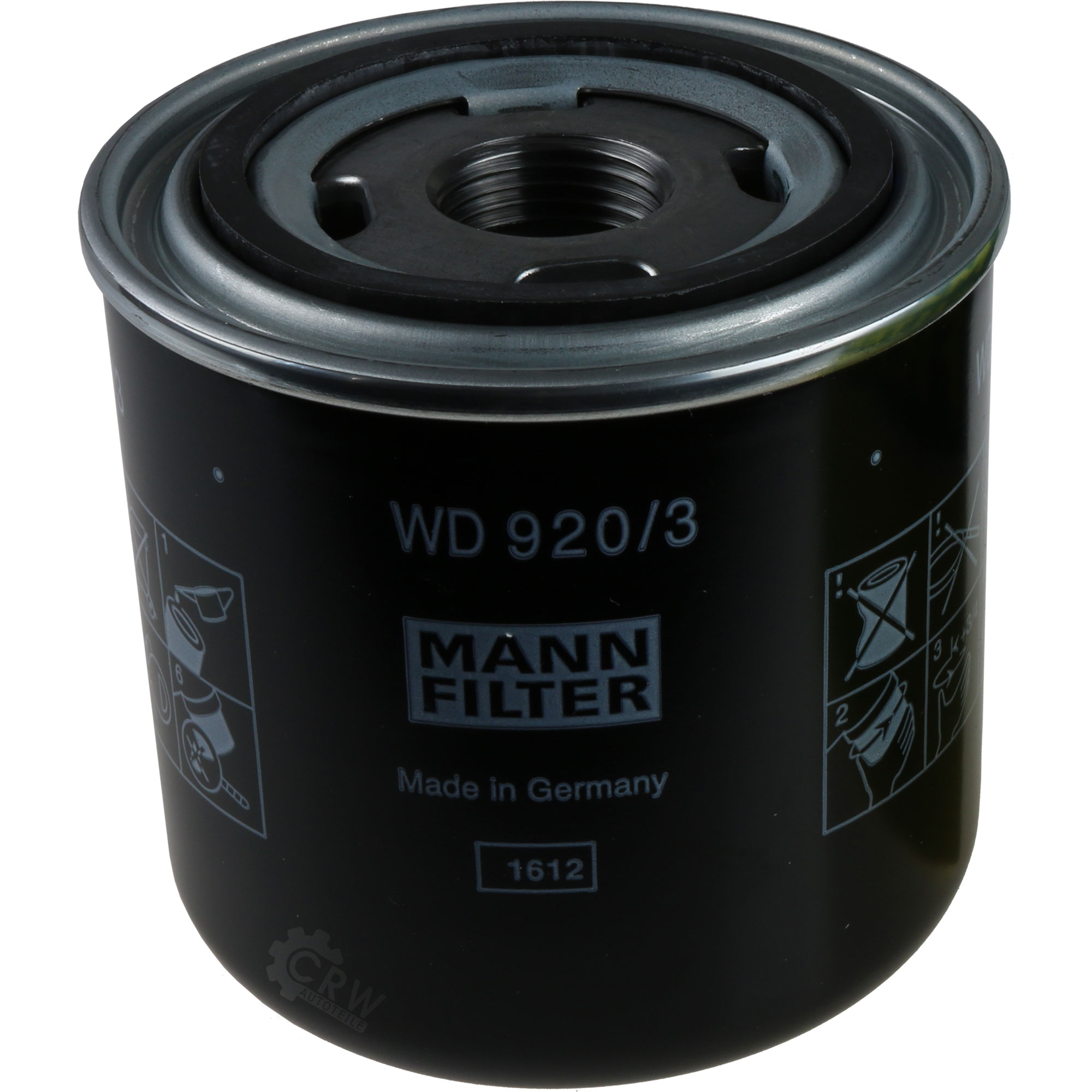 MANN-FILTER Hydraulikfilter für Automatikgetriebe WD 920/3