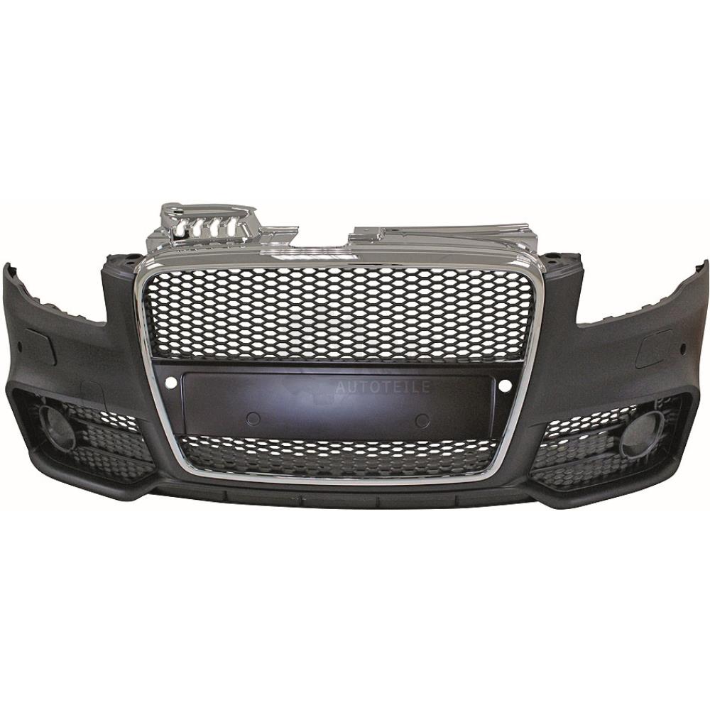 Stoßstange Stoßfänger vorne für Audi A4 B7 Bj. 04-07 lackierfähig  RS4 Optik