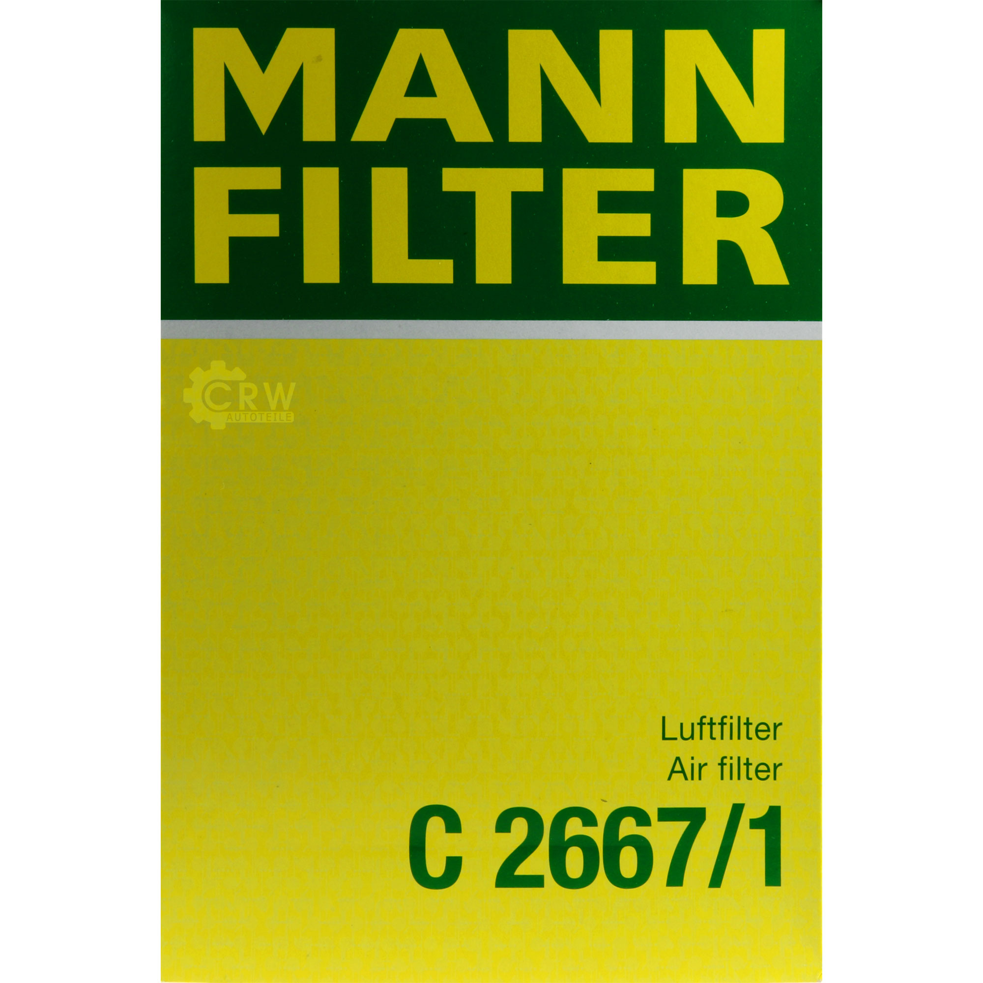 MANN-FILTER Luftfilter für Ford Fiesta IV JA_ JB_ 1.25i 16V 1.3i Puma EC_ 1.7