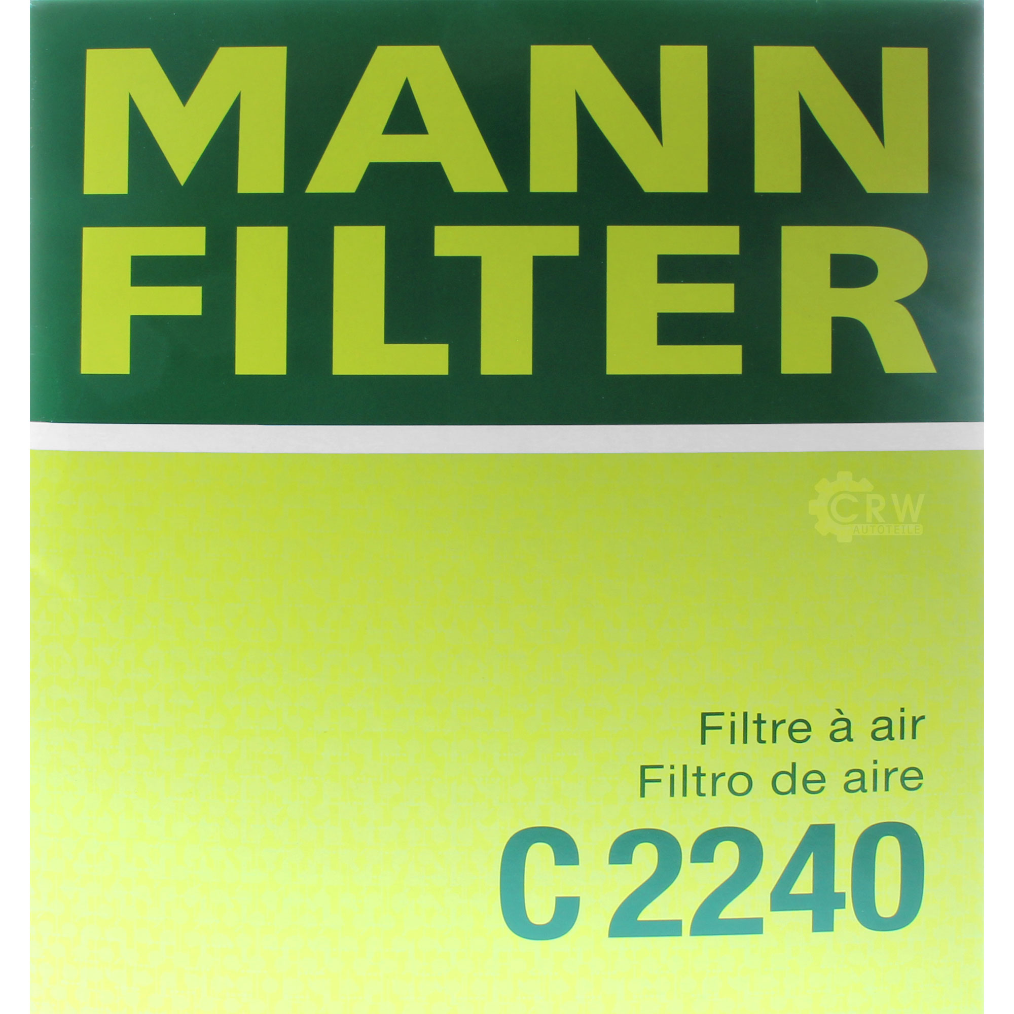MANN-FILTER Luftfilter für Honda Civic VIII Hatchback FN FK 1.8 FR-V BE