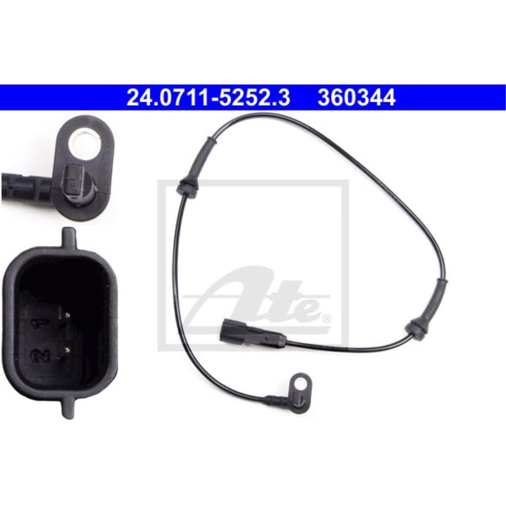 ATE 24.0711-5252.3 Sensor, Raddrehzahl
