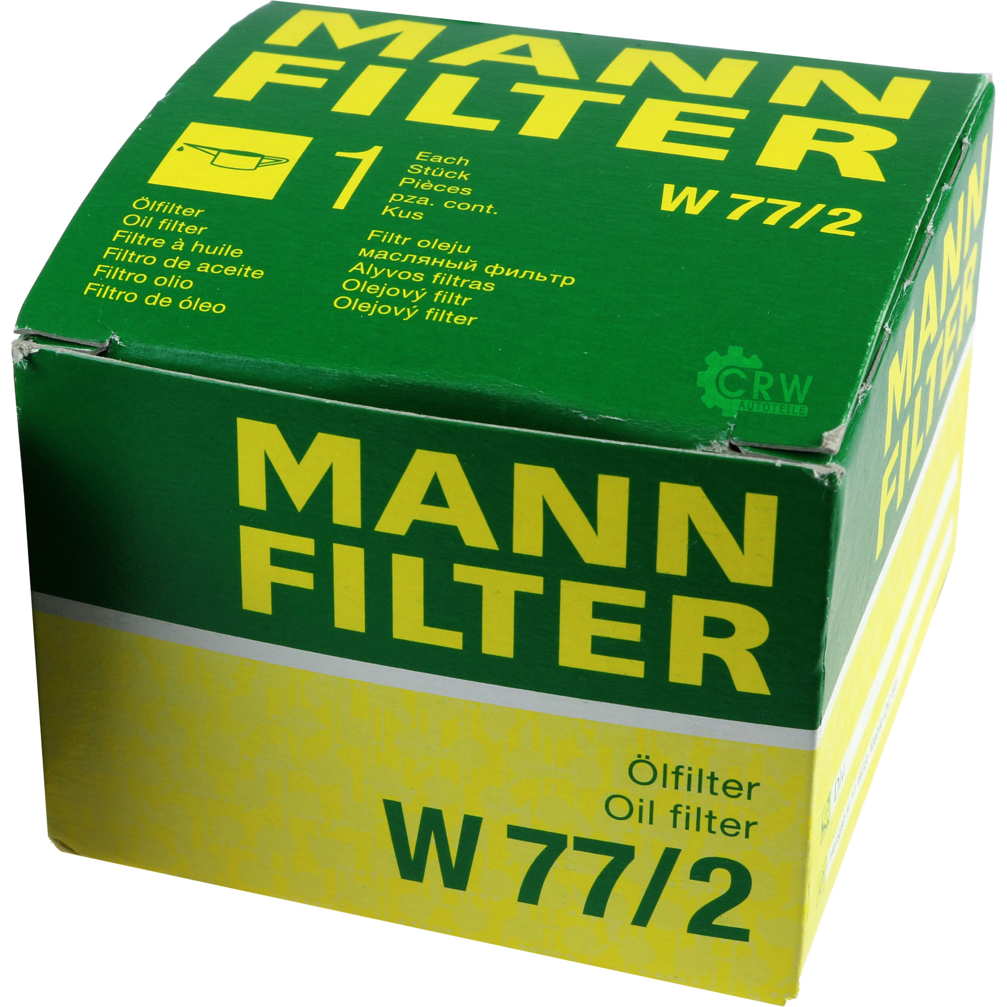 MANN-FILTER Ölfilter W 77/2 Oil Filter