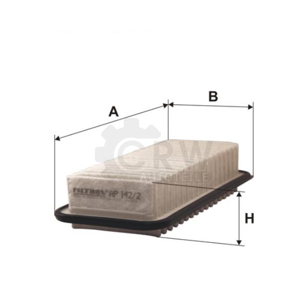 Luftfilter AP 142/2 für Subaru Trezia Toyota Yaris Kasten _P13_ Verso Van _P2_ _NLP2_ _NCP2_