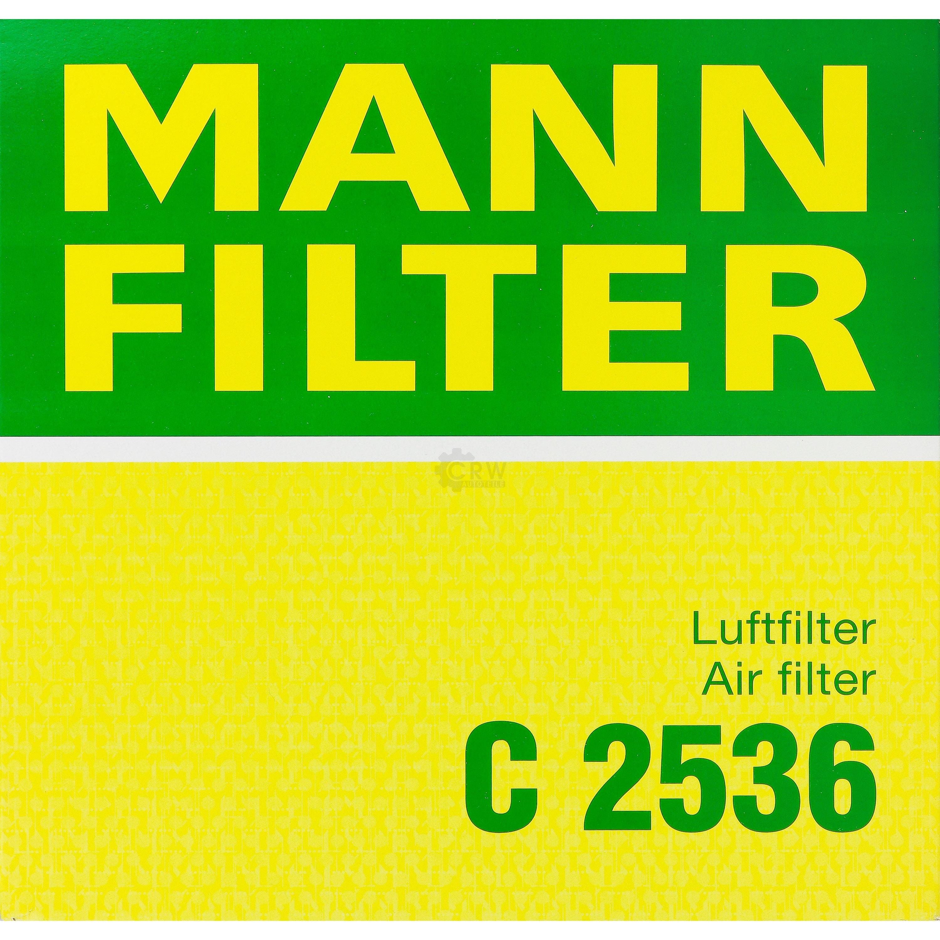 MANN-FILTER Luftfilter für Opel Corsa A CC 93_ 94_ 98_ 99_ 1.2 1.0 S83