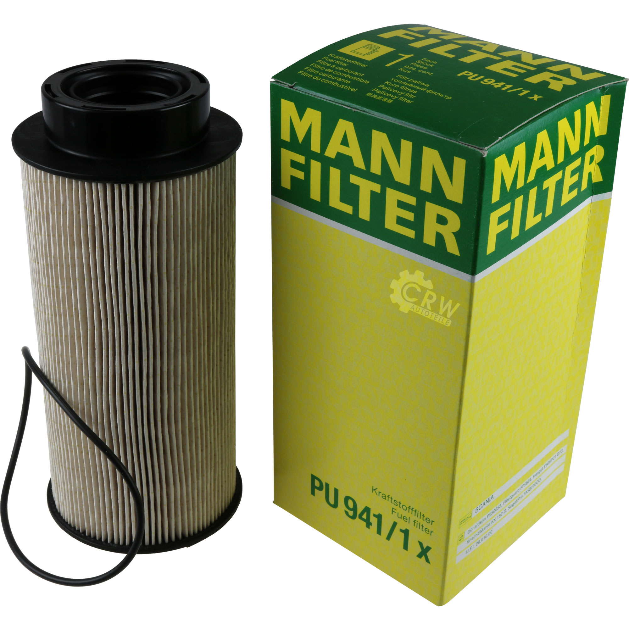 MANN-FILTER Kraftstofffilter PU 941/1 x Fuel Filter