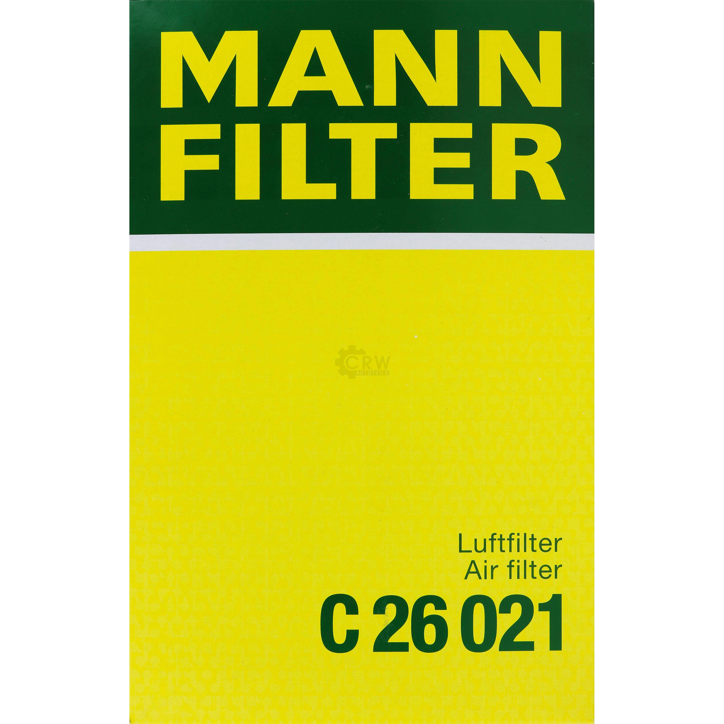 MANN-FILTER Luftfilter für Honda CR-V III RE_ 2.0i-VTEC 4WD