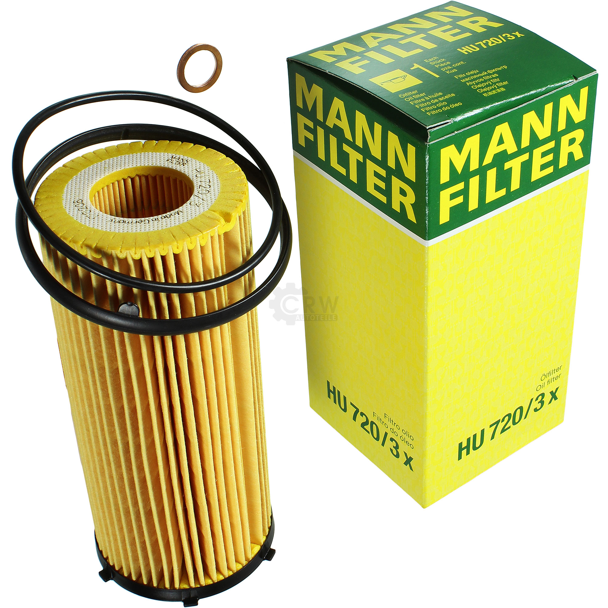 MANN-FILTER Ölfilter HU 720/3 x Oil Filter