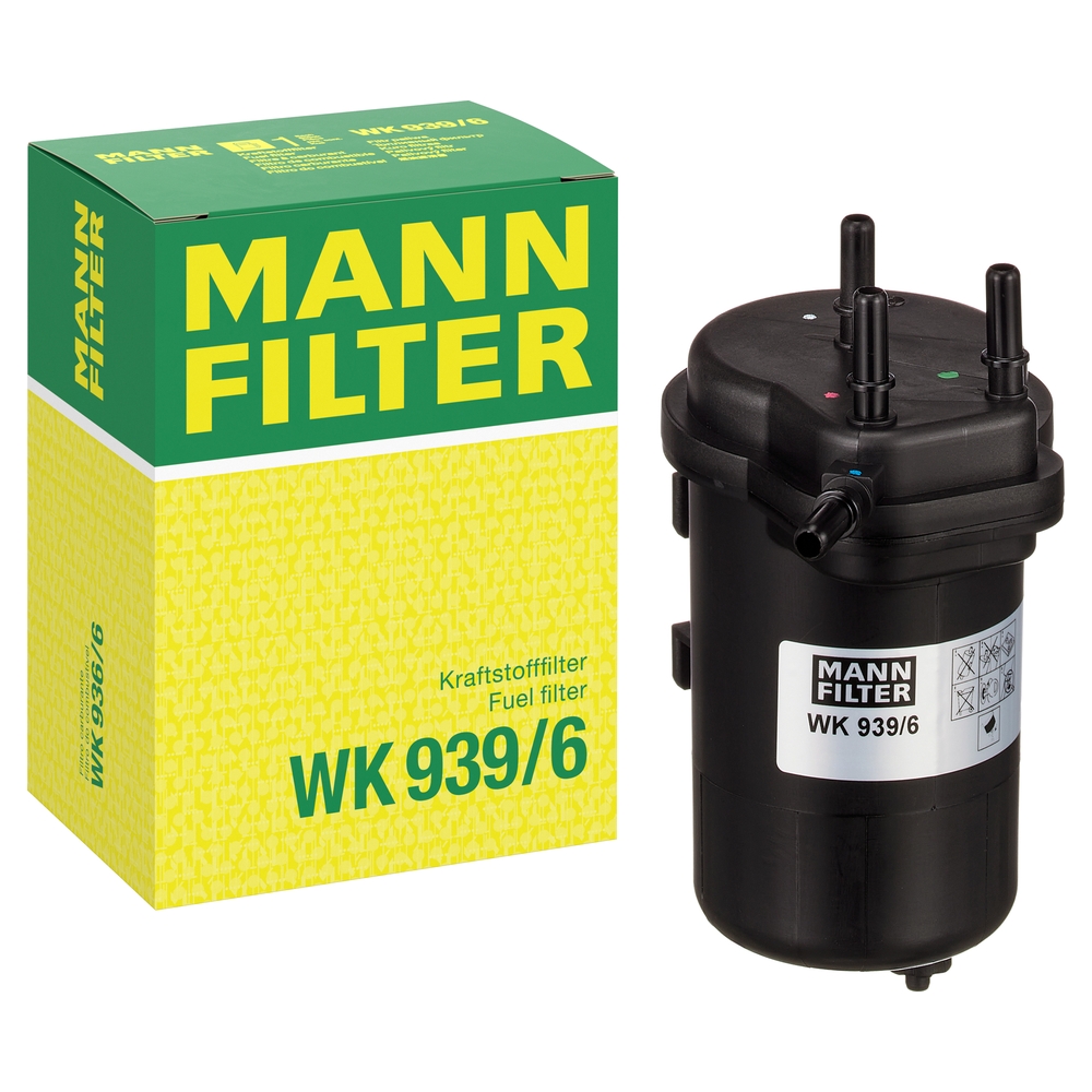 MANN-FILTER WK 939/6 Kraftstofffilter für Nissan Juke F15 NV200 Kasten/Kombi