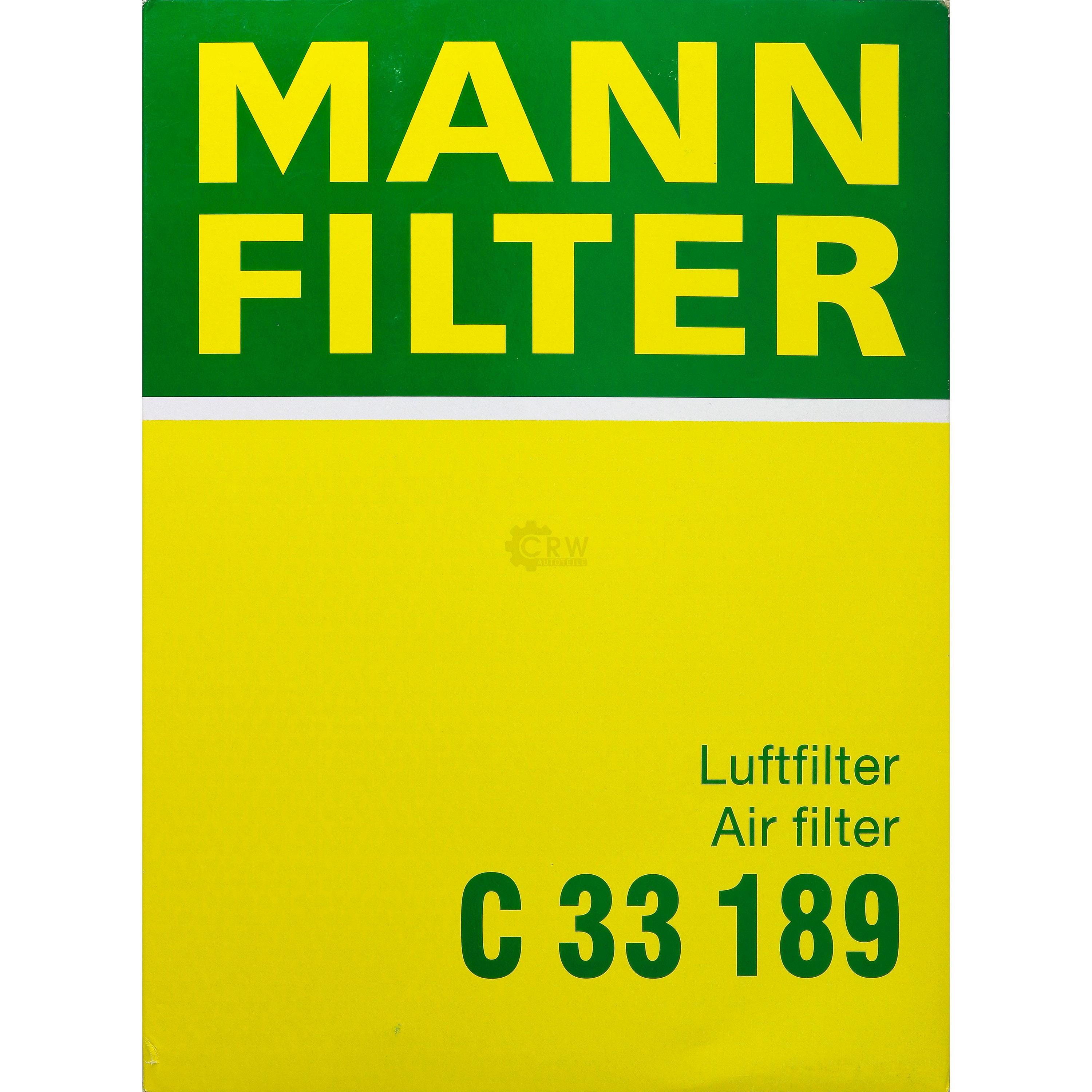 MANN-FILTER Luftfilter für Opel Vectra C Fiat Croma 194 1.8 16V