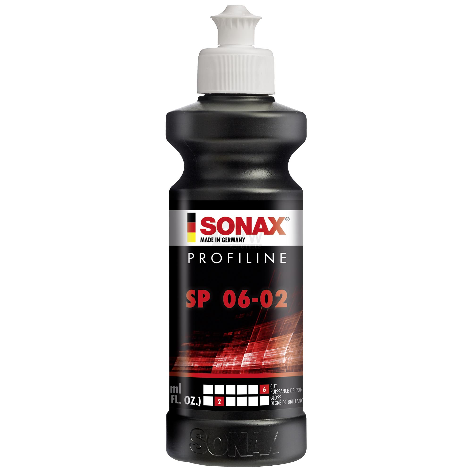 SONAX 03201410 PROFILINE SP 06-02 Schleifpaste silikonfreie 250 ml