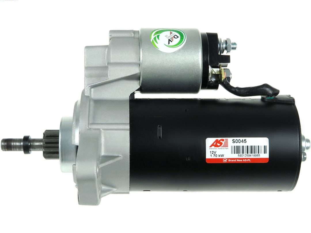 AS-PL Anlasser Starter 1.70kW für VW Jetta I Transporter IV Bus Golf S0045