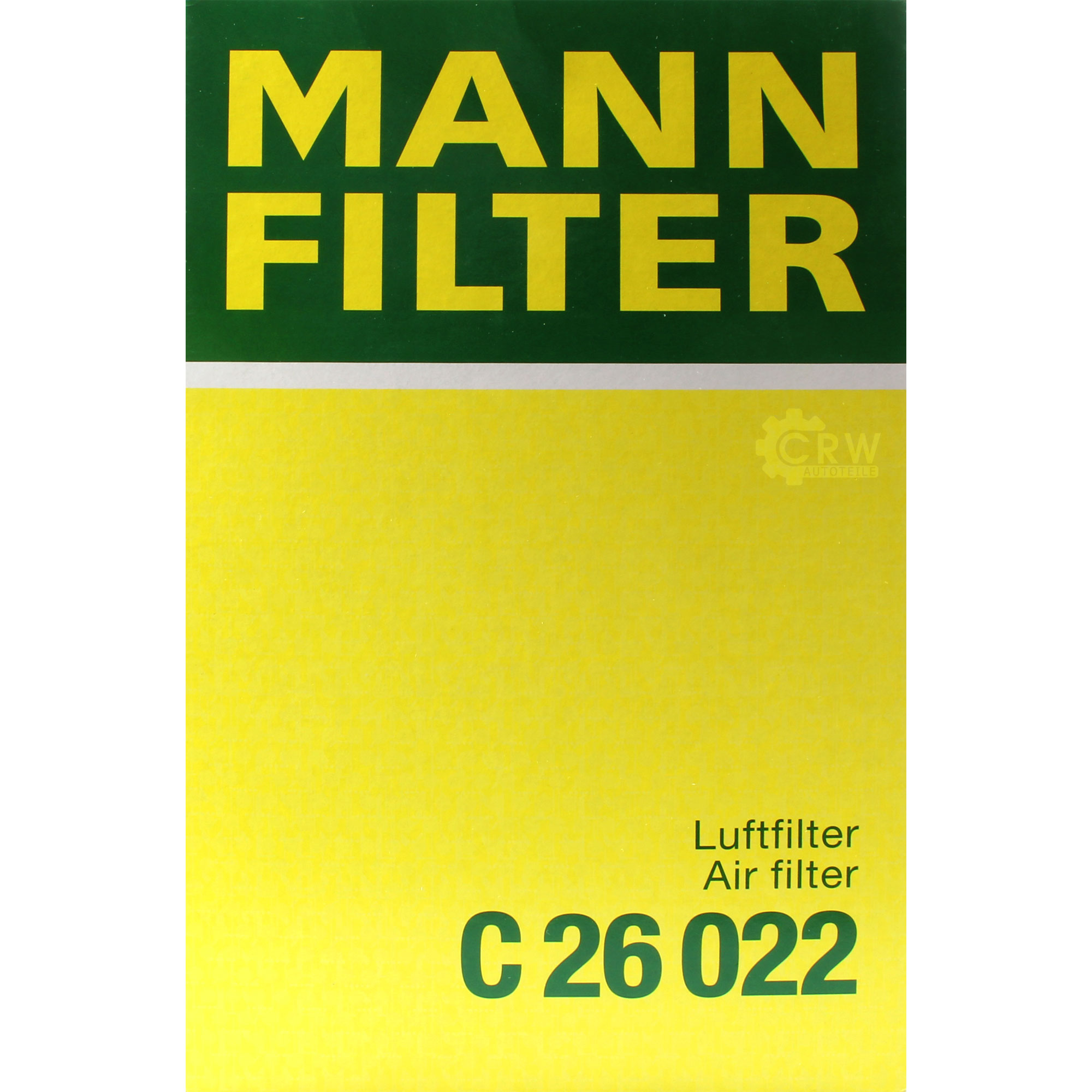 MANN-FILTER Luftfilter für Hyundai i30 GD 1.4 1.6 GDi MD UD 1.8 KIA Cee'D JD