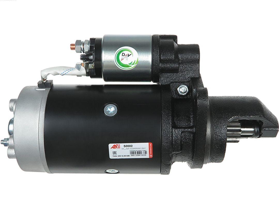 AS-PL Anlasser Starter 4.00kW für Mercedes-Benz T2/L Kommunalfahrzeug