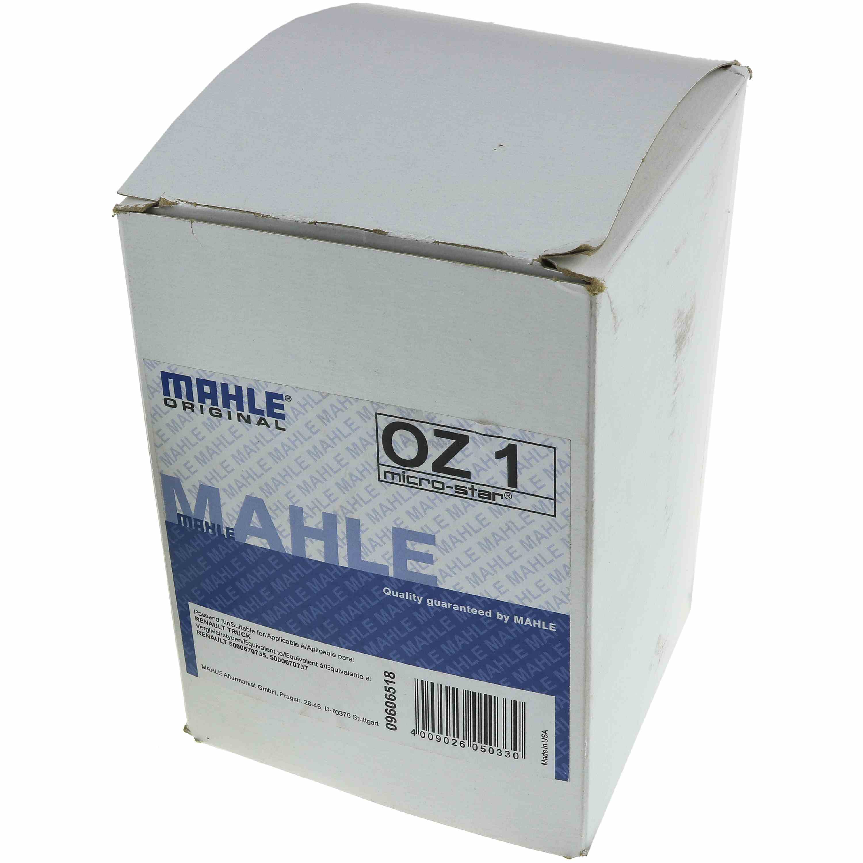 MAHLE / KNECHT Ölfilter OZ 1D Oil Filter