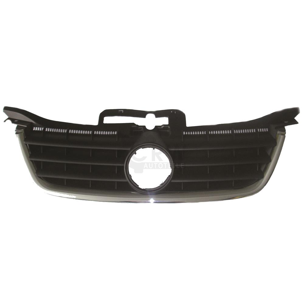 Kühlergrill Frontgrill Grill schwarz mit Chromleiste für VW Touran 1T Bj. 03-06