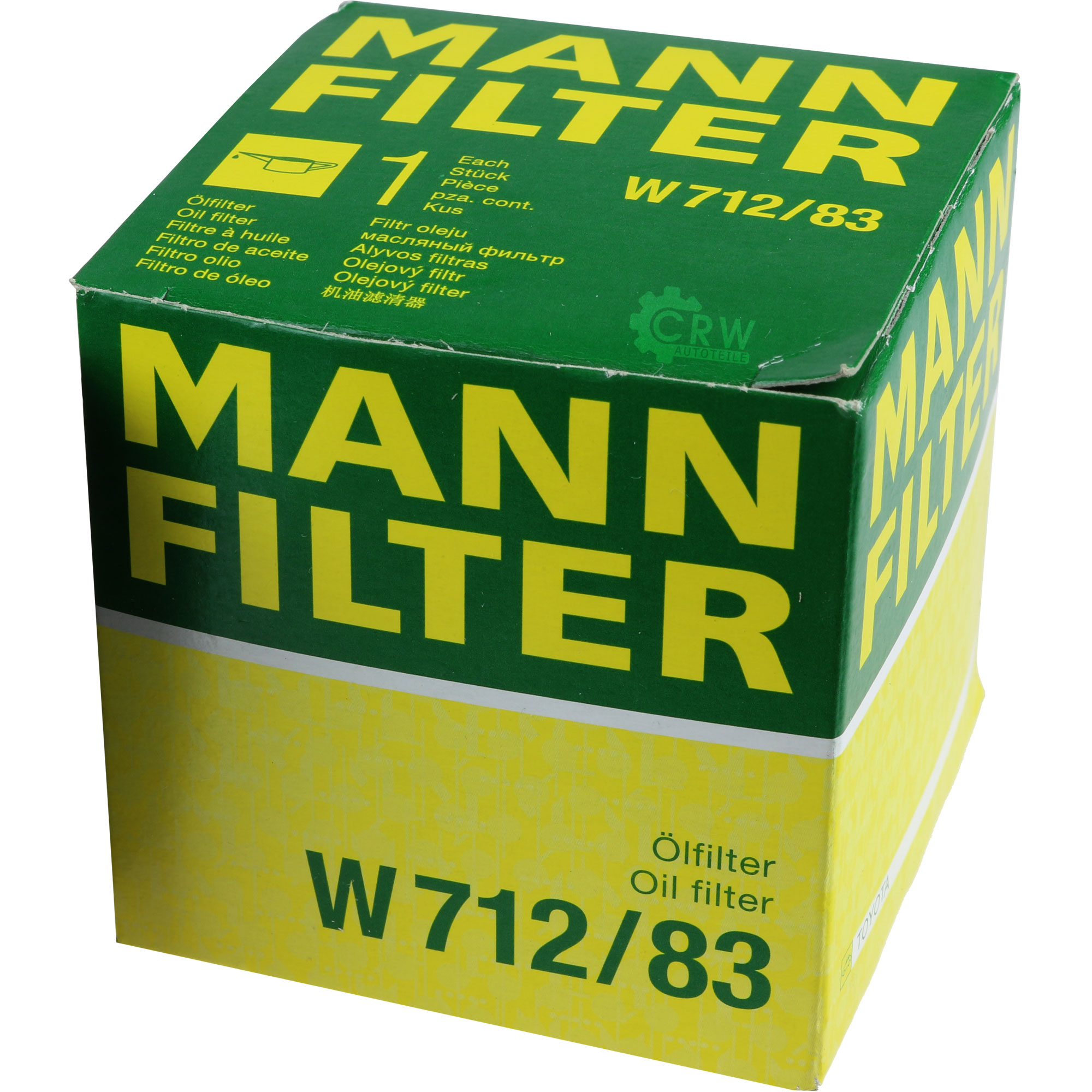 MANN-FILTER Ölfilter W 712/83 Oil Filter
