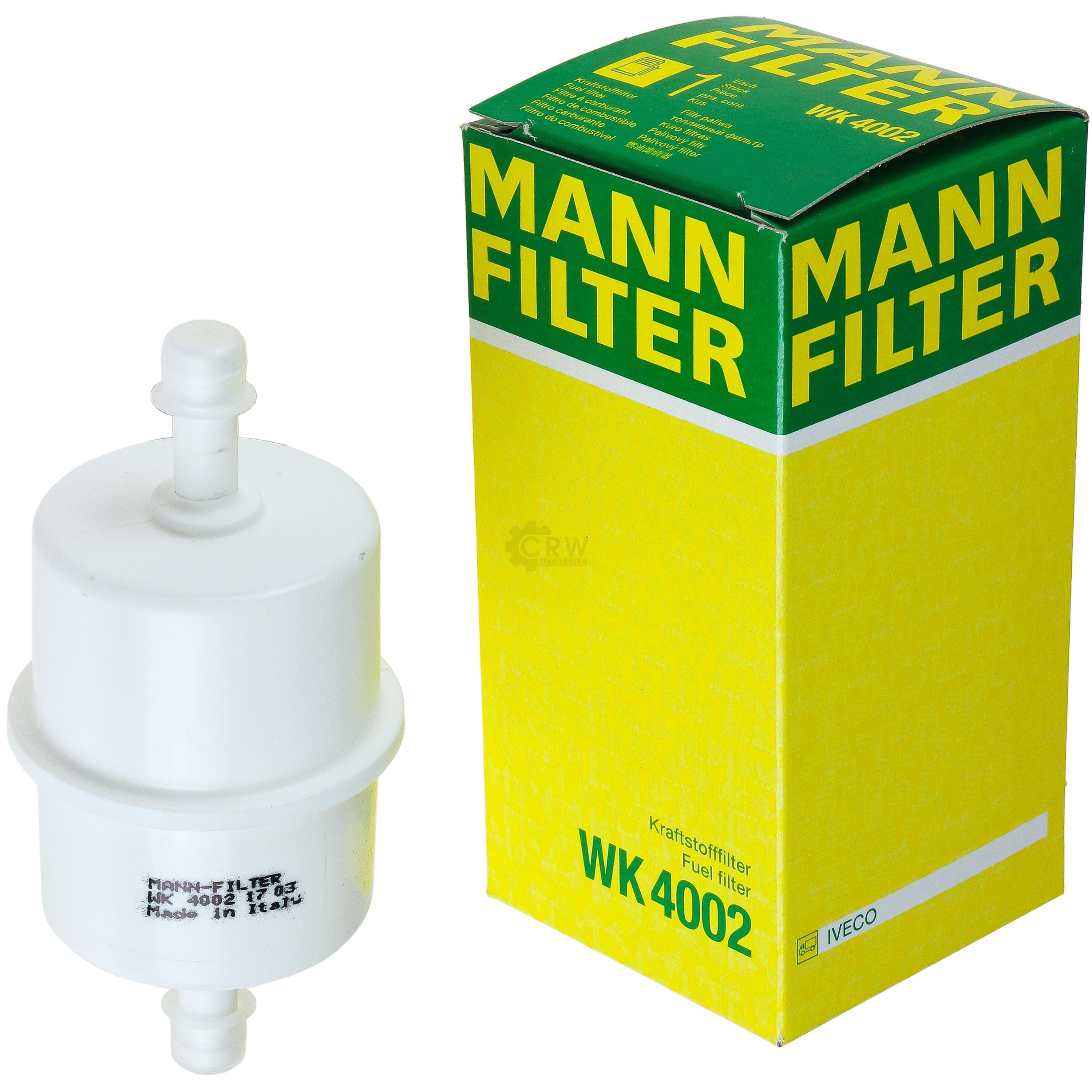 MANN-FILTER Kraftstofffilter WK 4002 Fuel Filter