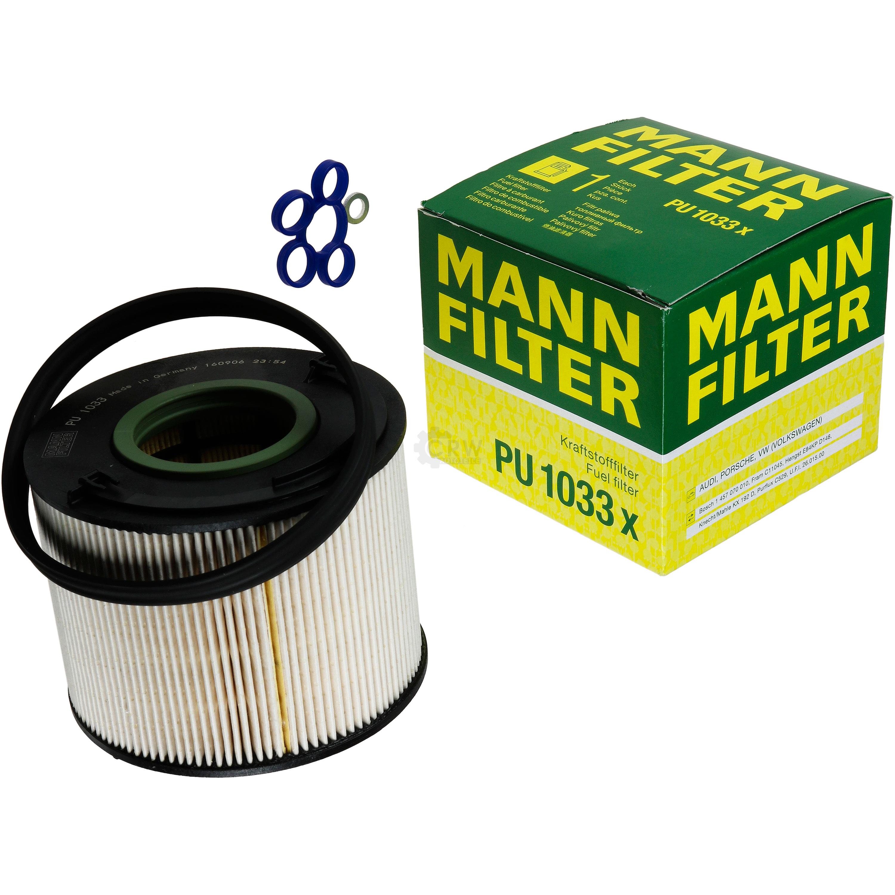 MANN-FILTER Kraftstofffilter PU 1033 x Fuel Filter