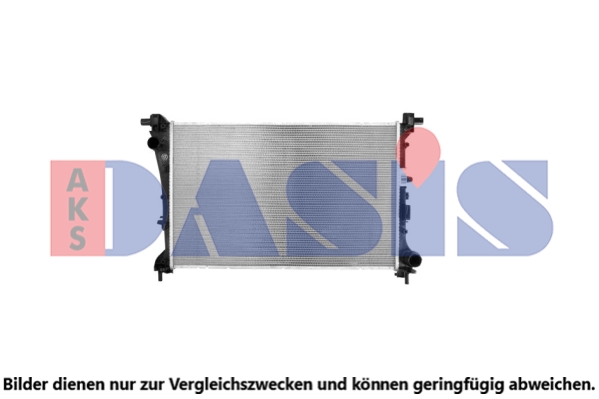 Wasserkühler Motorkühler gelötet für Fiat Tipo Schrägheck 356_ 1.4