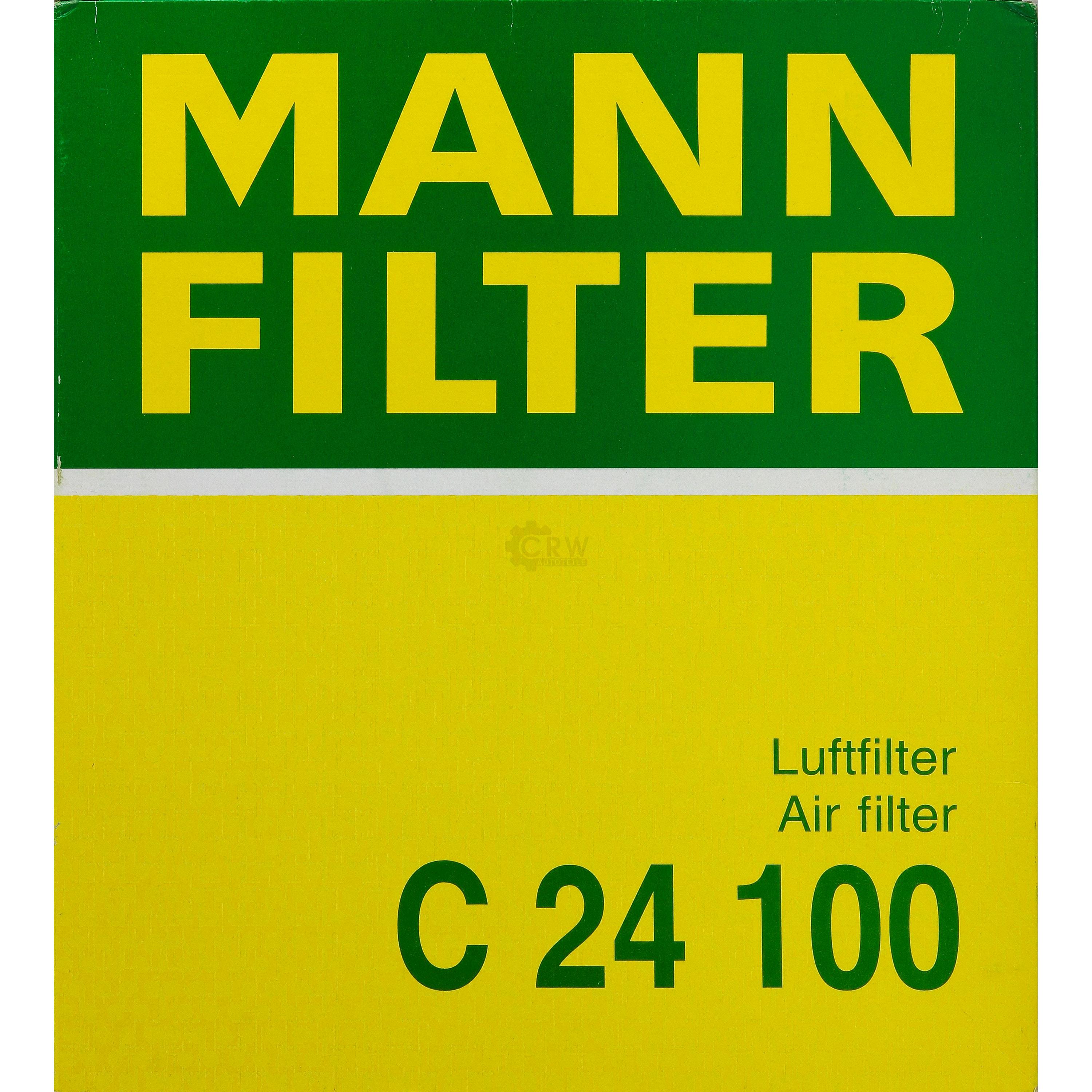 MANN-FILTER Luftfilter für Chrysler Voyager IV RG 2.8 CRD 2.4 RS 2.5 3.3