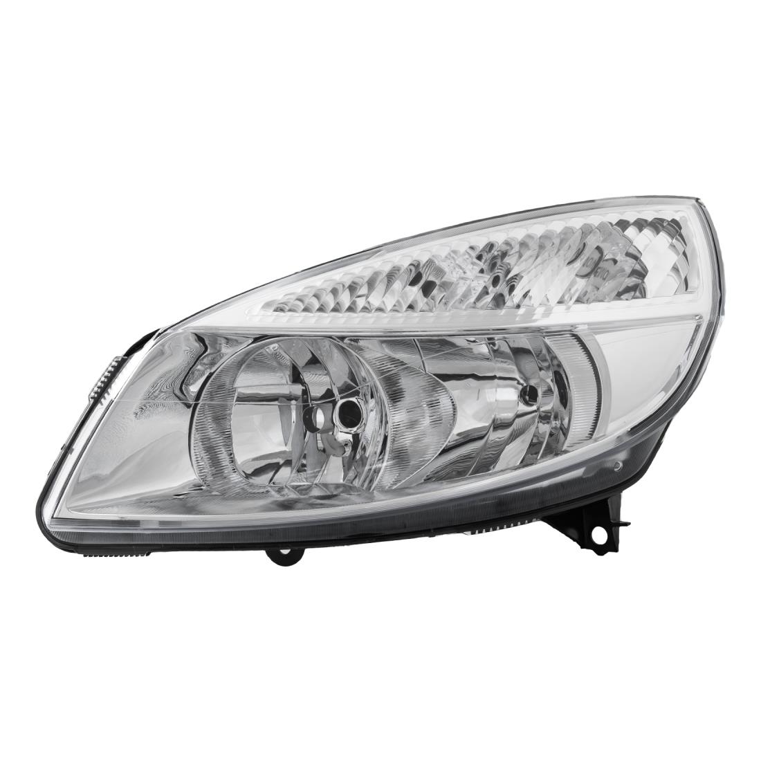 Scheinwerfer rechts für Renault Scenic II Typ JM Phase I Bj. 03-06  H7+H1 DVD