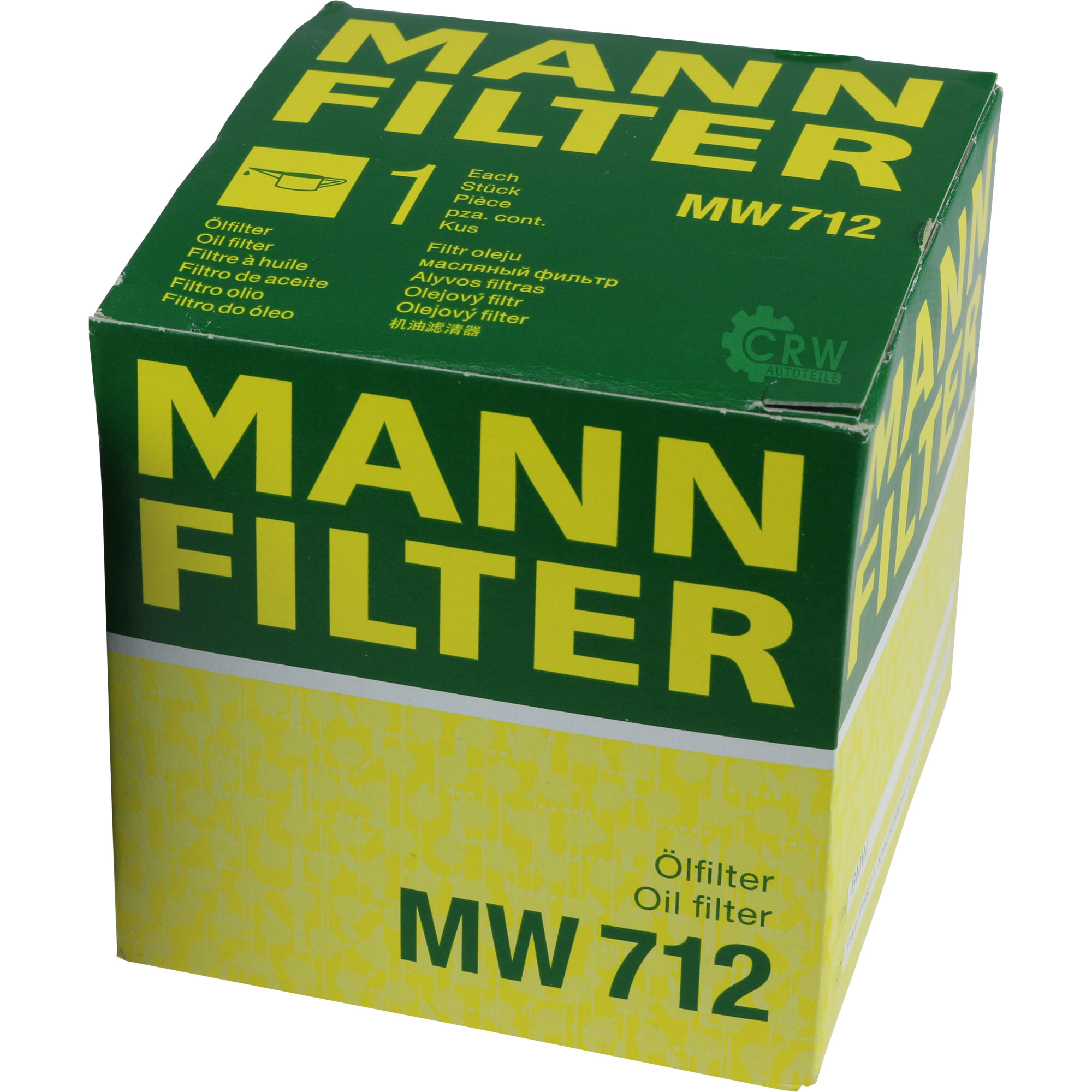 MANN-FILTER Ölfilter MW 712 Oil Filter