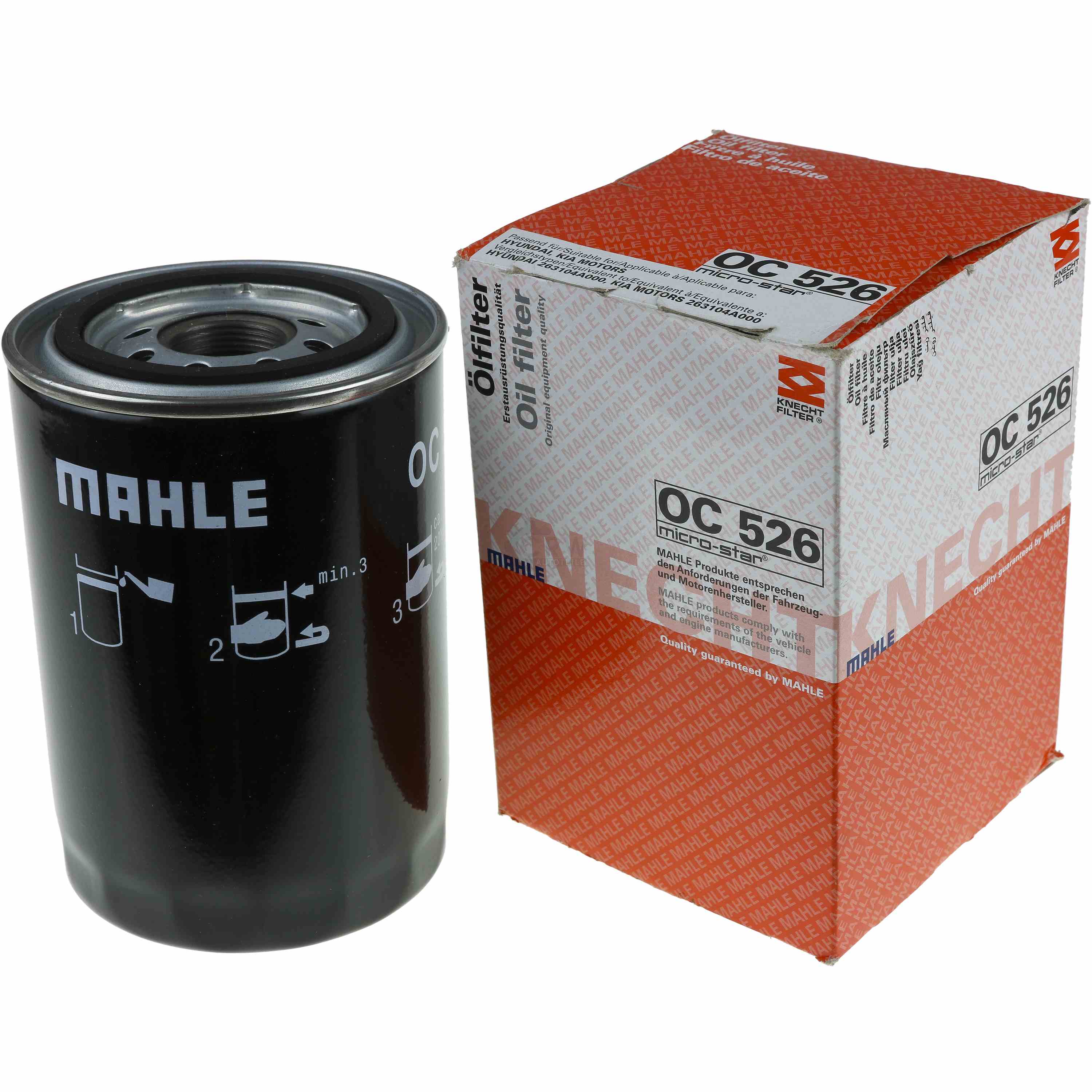 MAHLE / KNECHT Ölfilter OC 526 Oil Filter