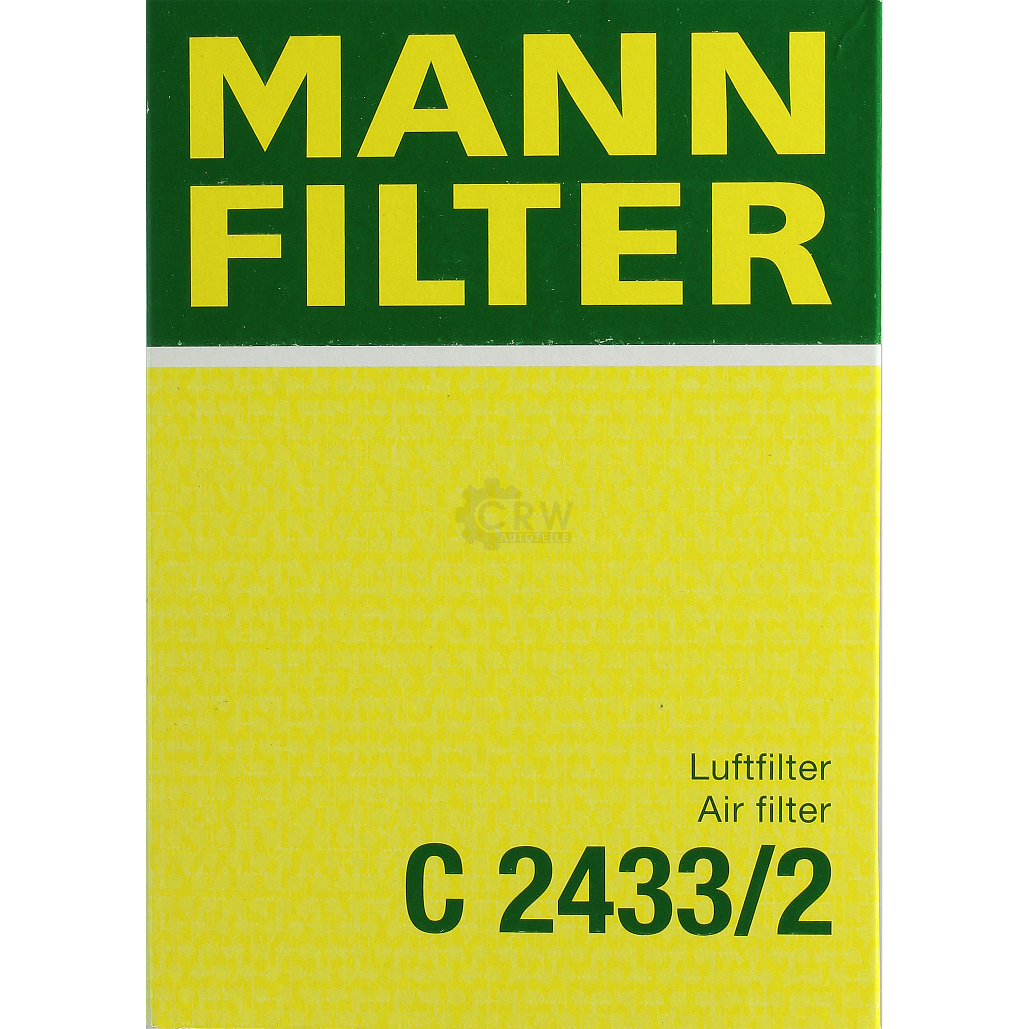 MANN-FILTER Luftfilter für Nissan Qashqai +2 I J10 JJ10 2.0 1.6 X-Trail T31