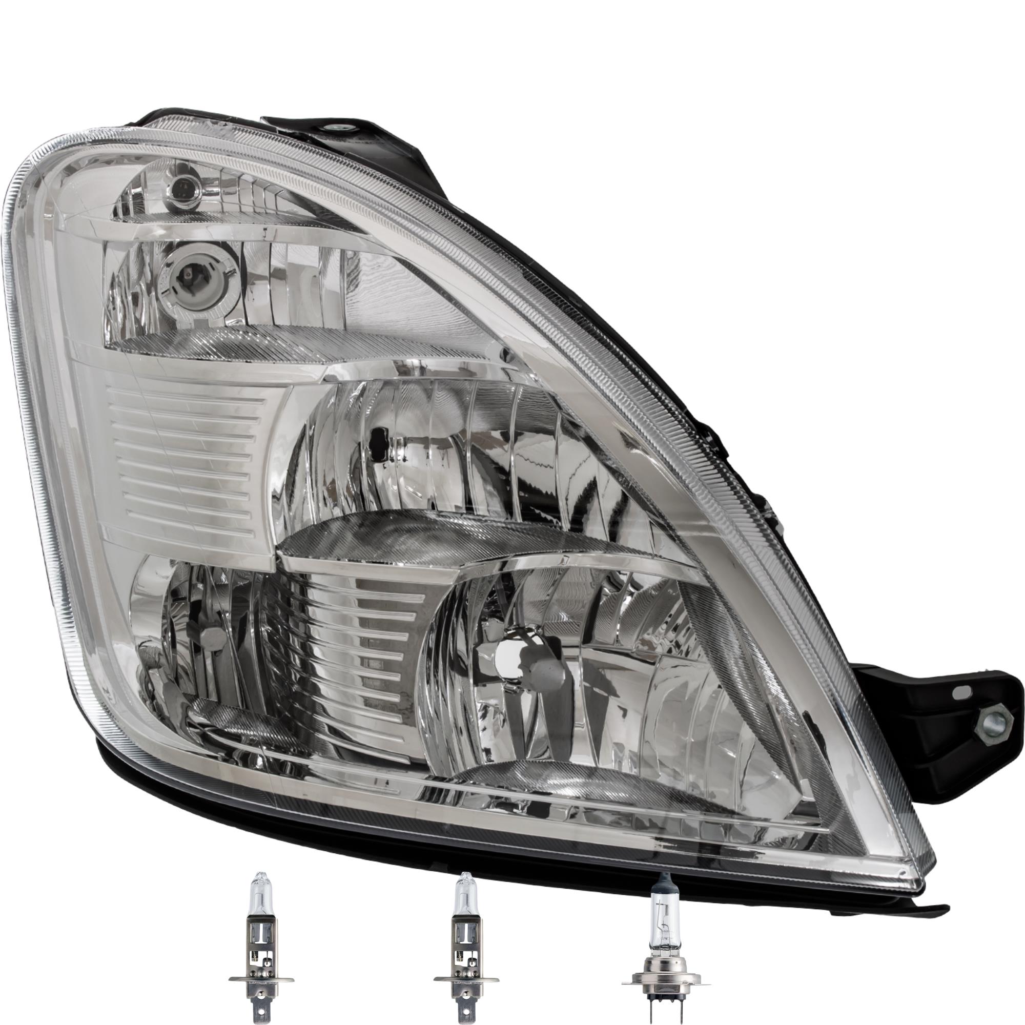 Scheinwerfer rechts für IVECO Daily IV 4 Bj. 06-11 H1+H1+H7 inkl. PHILIPS Lampen