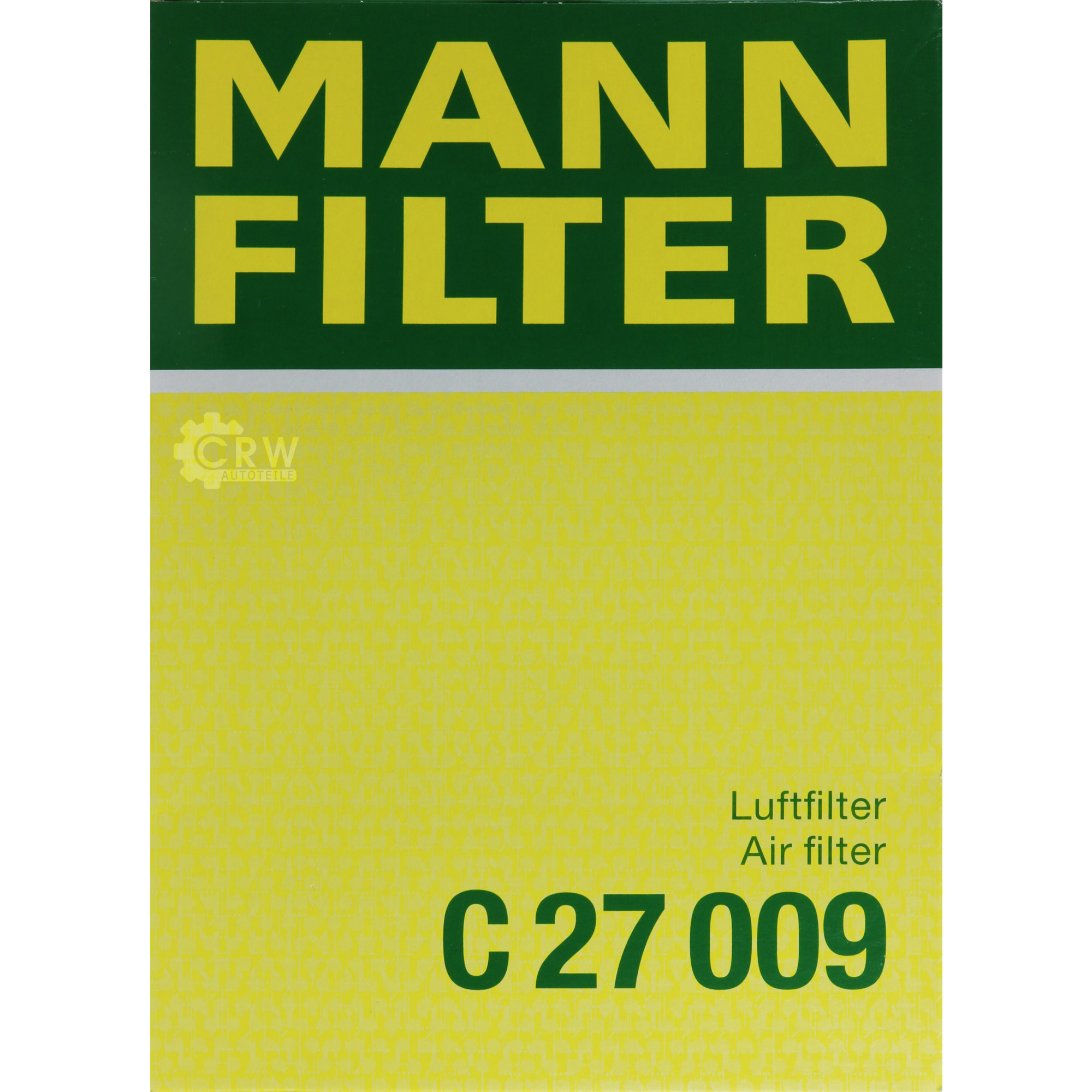 MANN Luftfilter für VW Polo 6R 6C 1.2 TSI 16V 6R_ 1.4 Golf VII 5G1 BE1 Skoda
