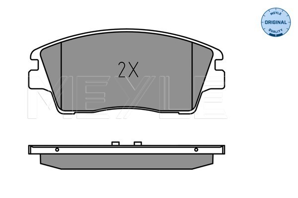 MEYLE Bremsbeläge Bremsbelegsatz vorne für Hyundai Tucson IX35 KIA