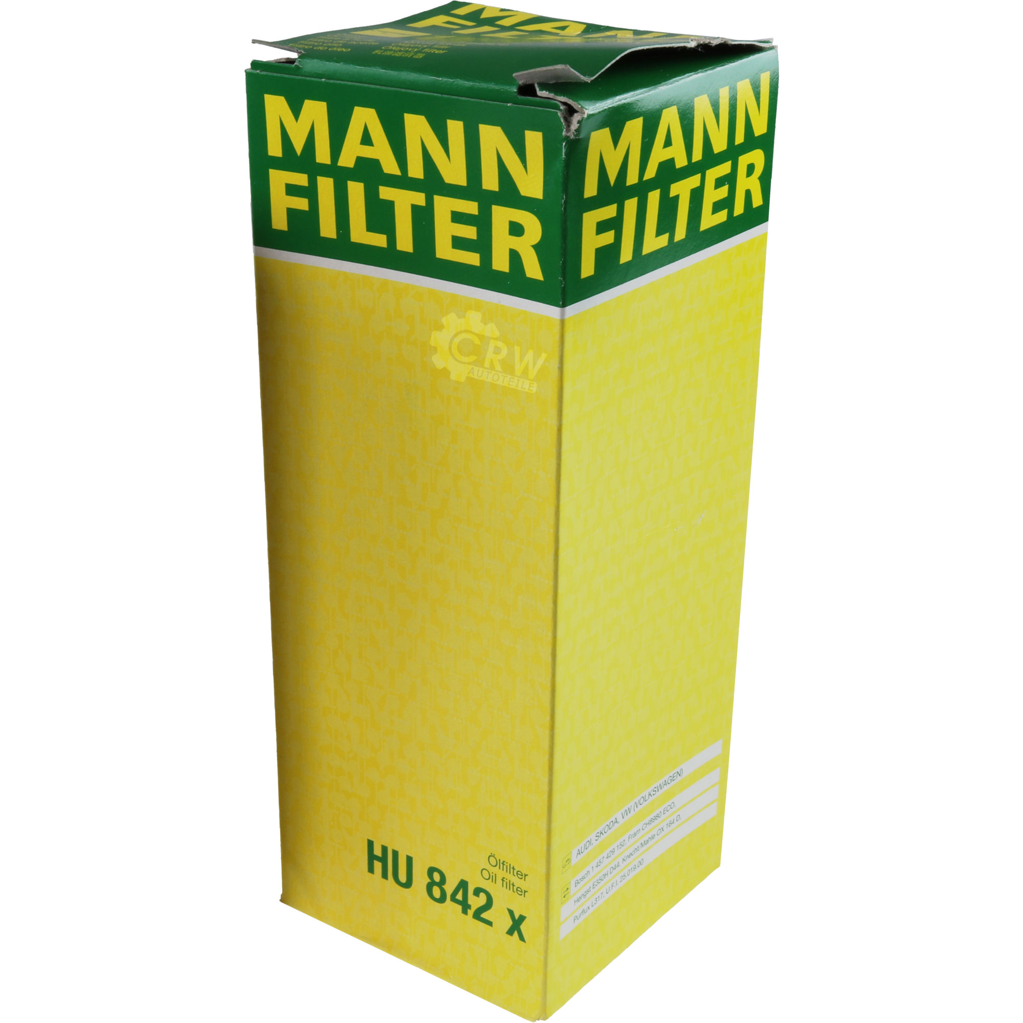 MANN-FILTER Ölfilter HU 842 x Oil Filter
