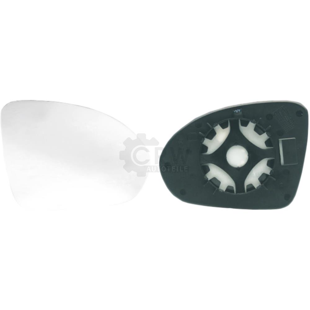 ALKAR Spiegelglas Außenspiegel links passend für Smart Forfour 454