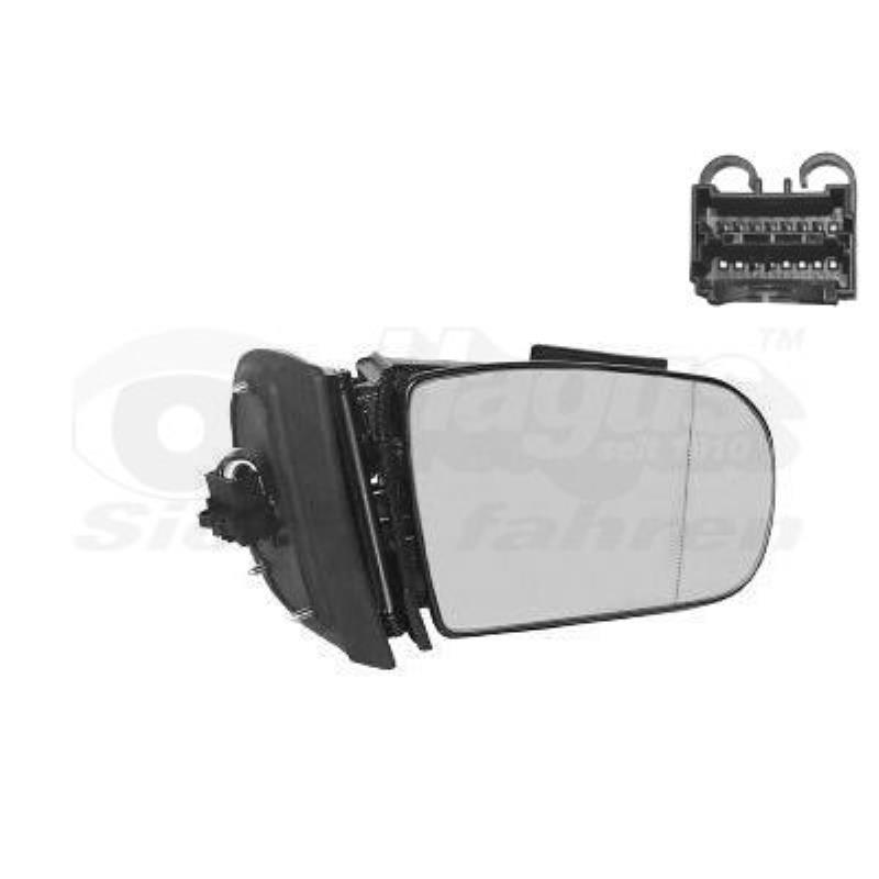 Außenspiegel rechts für Mercedes E Klasse W210 elektrisch 9-PIN beheizbar