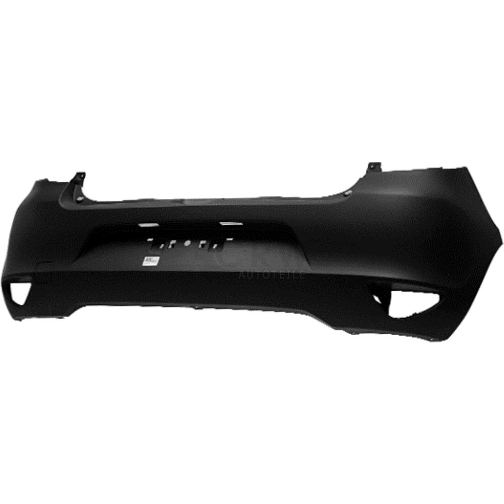 Stoßstange hinten für Renault CLiO Bj. 09->> ABS Kunststoff IC9