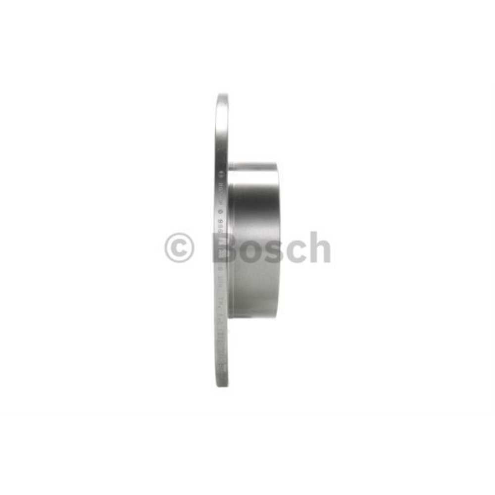 BOSCH Satz Bremsbeläge + Bremsscheiben Voll hinten für Fiat Bravo II 198 198 