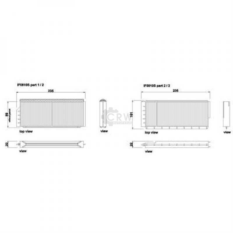 Filter Innenraumluft Innenraumfilter Pollenfilter für Mazda 3 BK 5 CR19