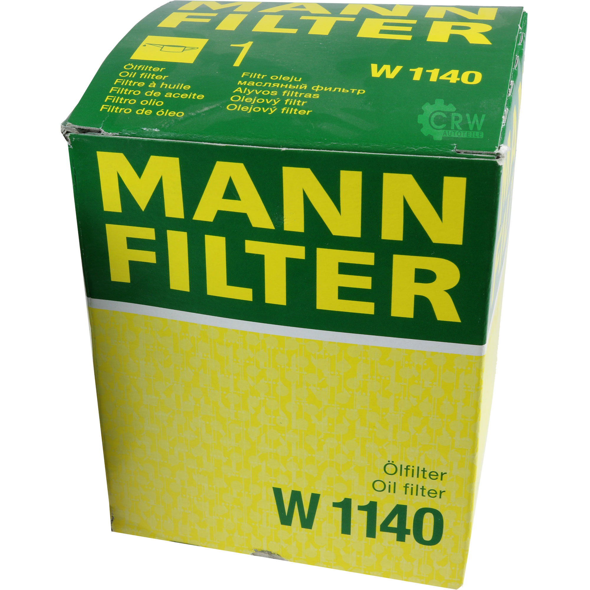 MANN Ölfilter für Arbeitshydraulik W 1140 Oil Filter