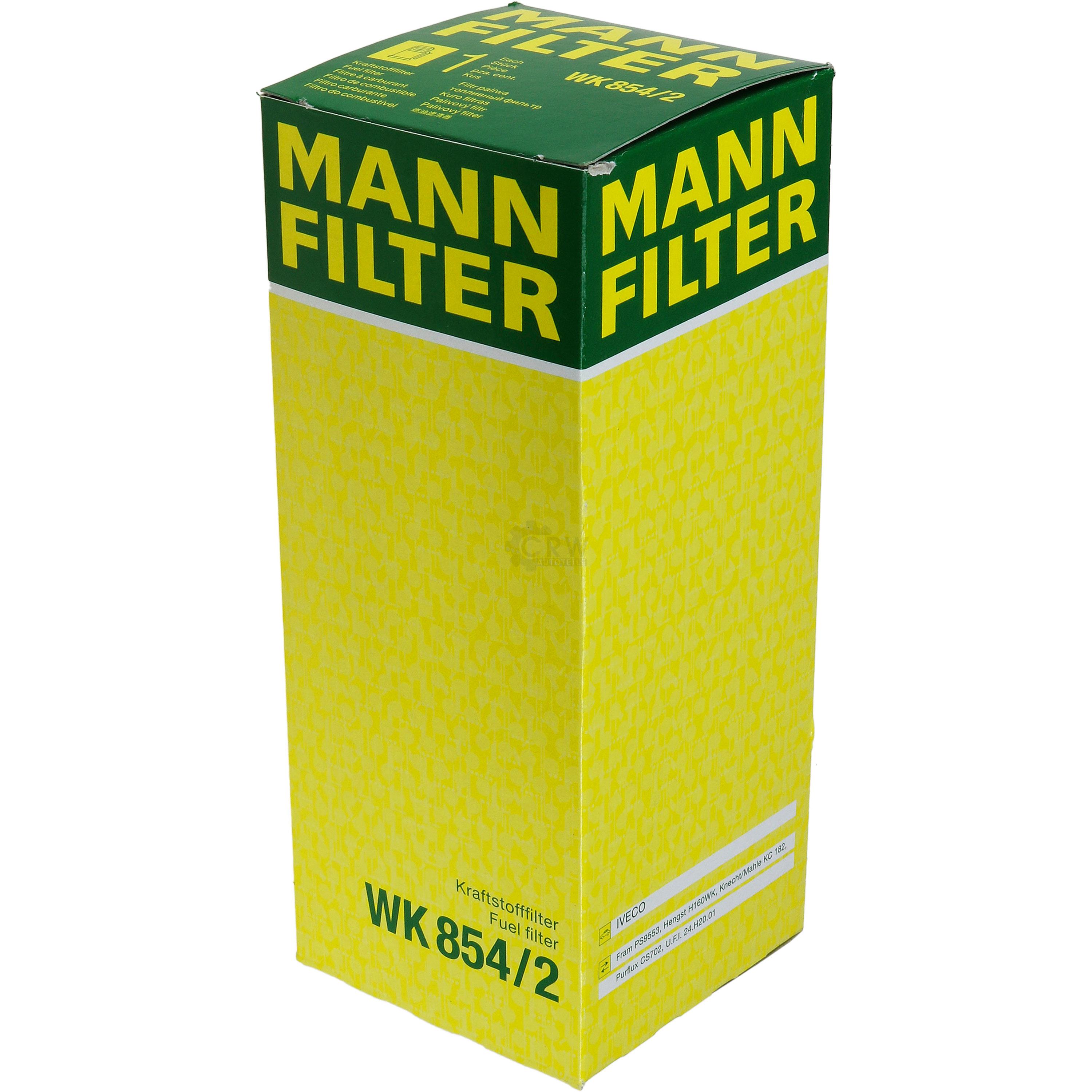 MANN-FILTER Kraftstofffilter WK 854/2 Fuel Filter
