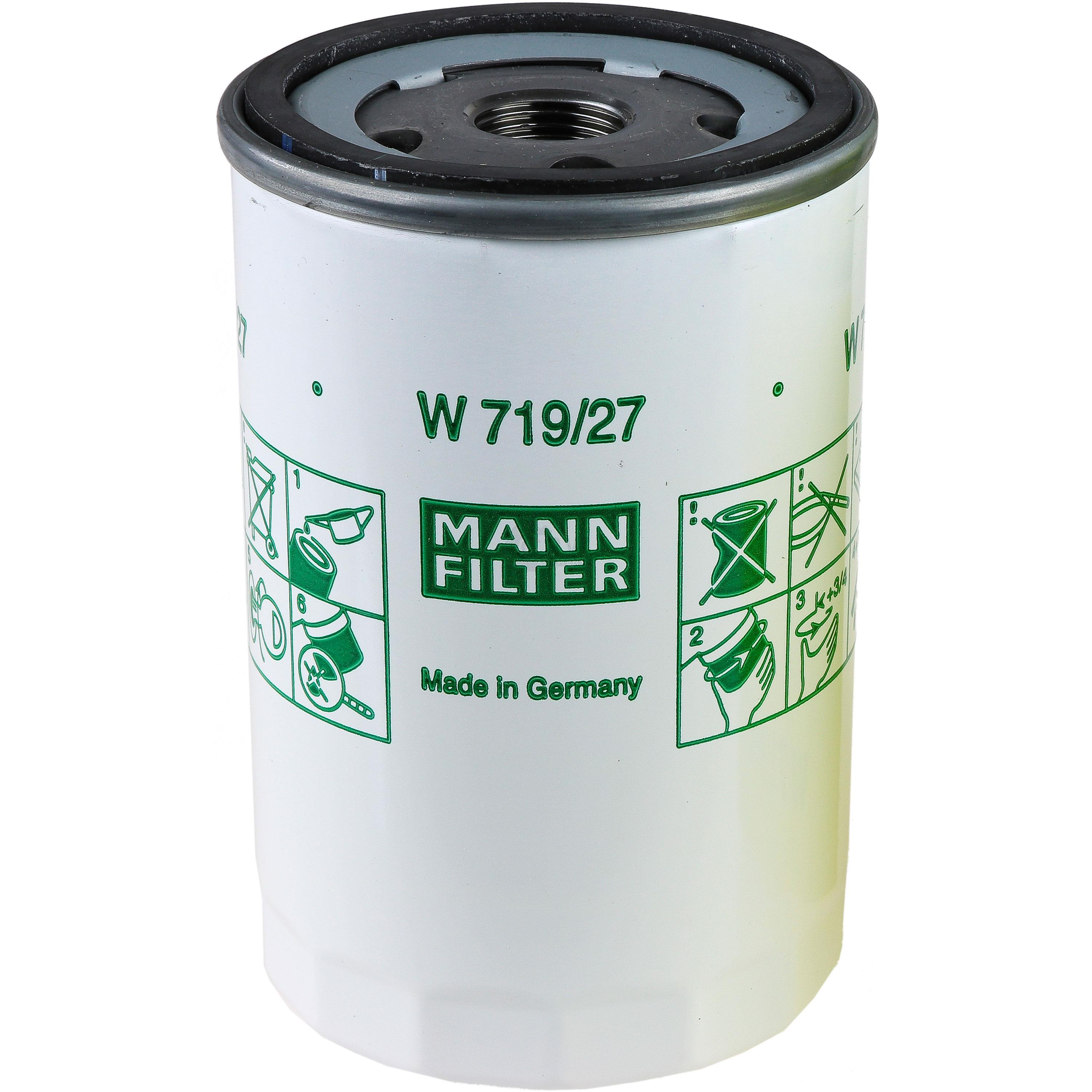 MANN-FILTER Ölfilter W 719/27 Oil Filter