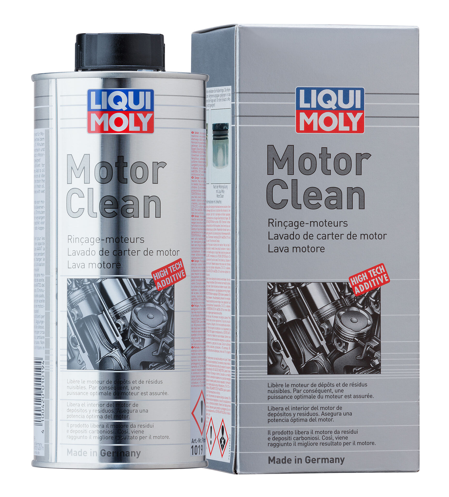 LIQUI MOLY MotorClean Cera Tec und Speed Benzin