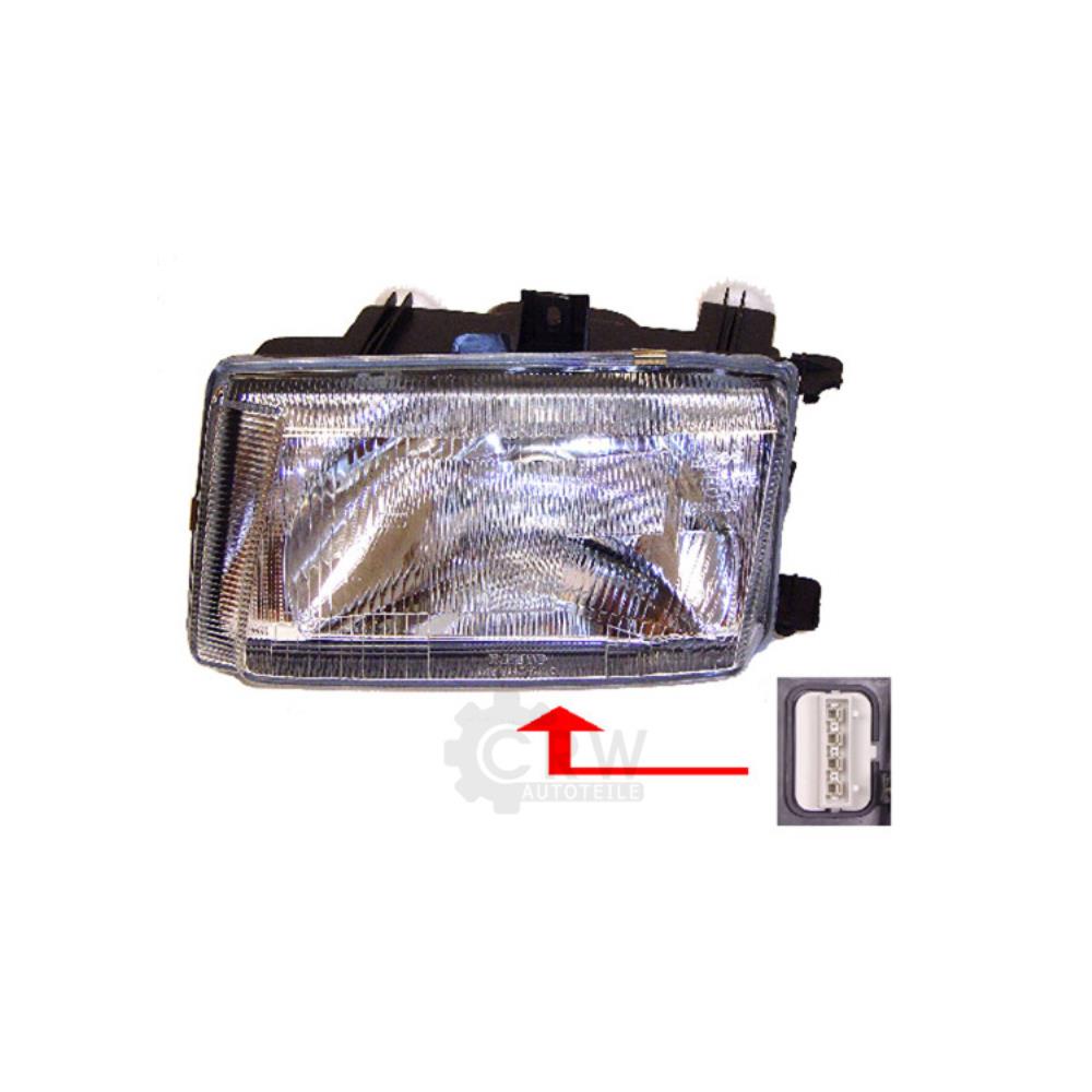 Scheinwerfer links für VW POLO 95 6N 6KV 11.95-09.99 H4 1011949