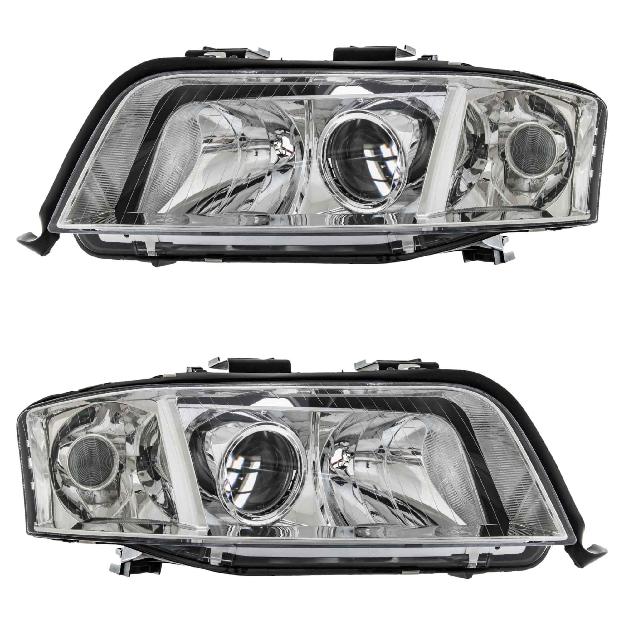 Scheinwerfer Set für Audi A6(4B) Bj. 05/01-11/04 H7+H7 Frontscheinwerfer