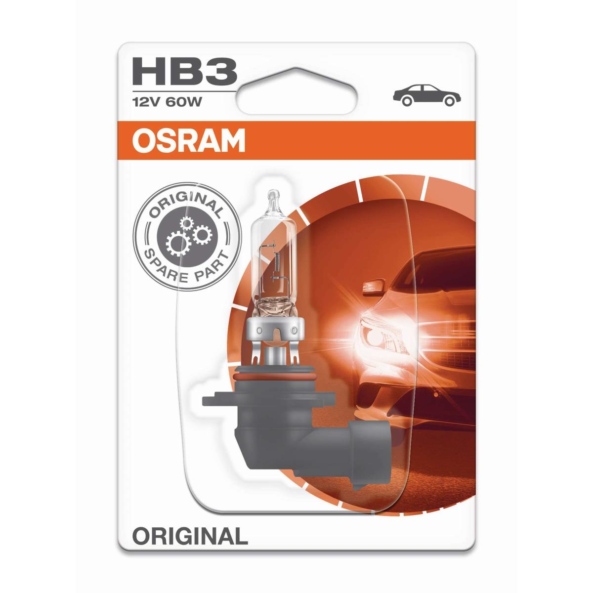 OSRAM Line HB3 Halogen 12V 60W Sockel P20d Glühbirne