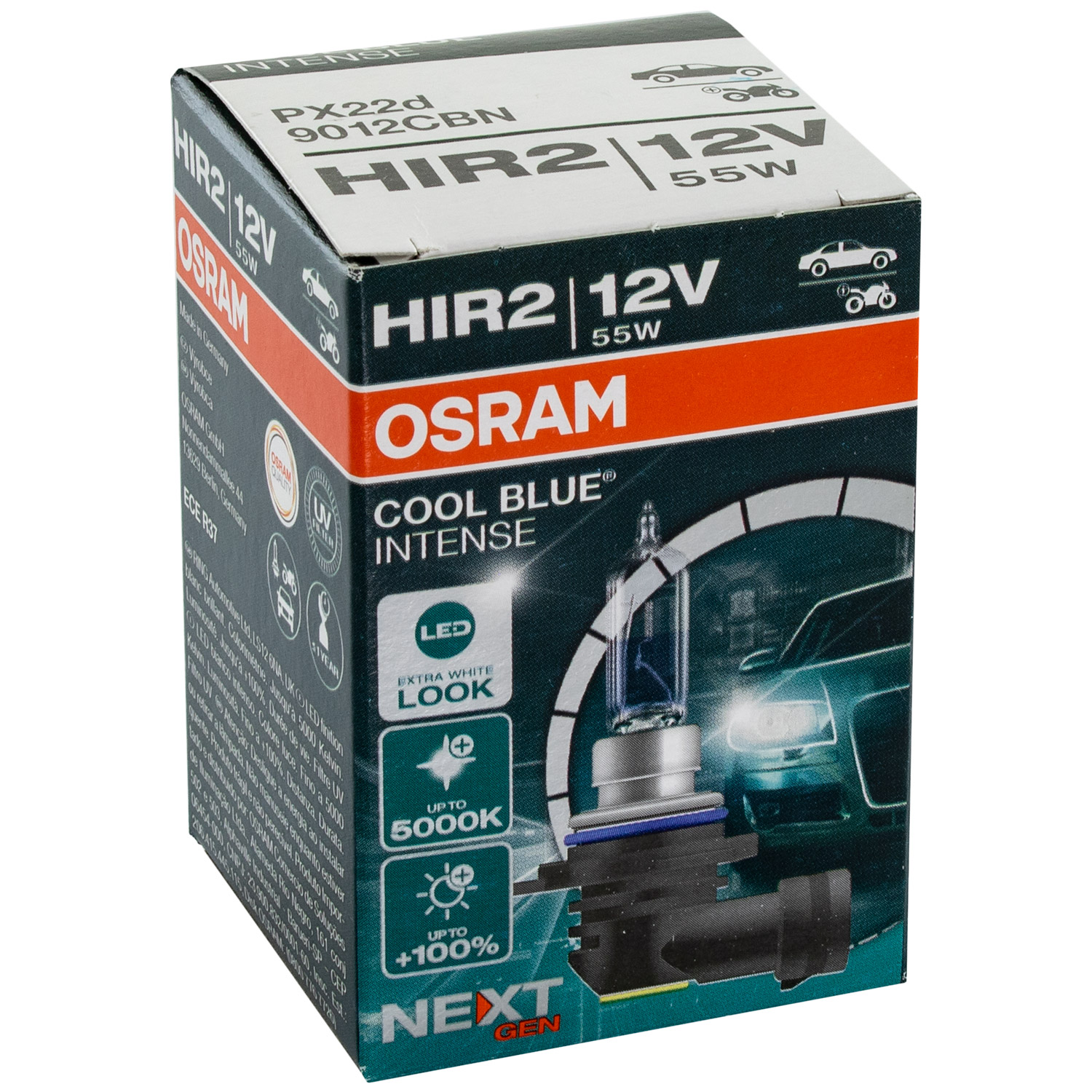 OSRAM Glühlampe Fernscheinwerfer 9012CBN 