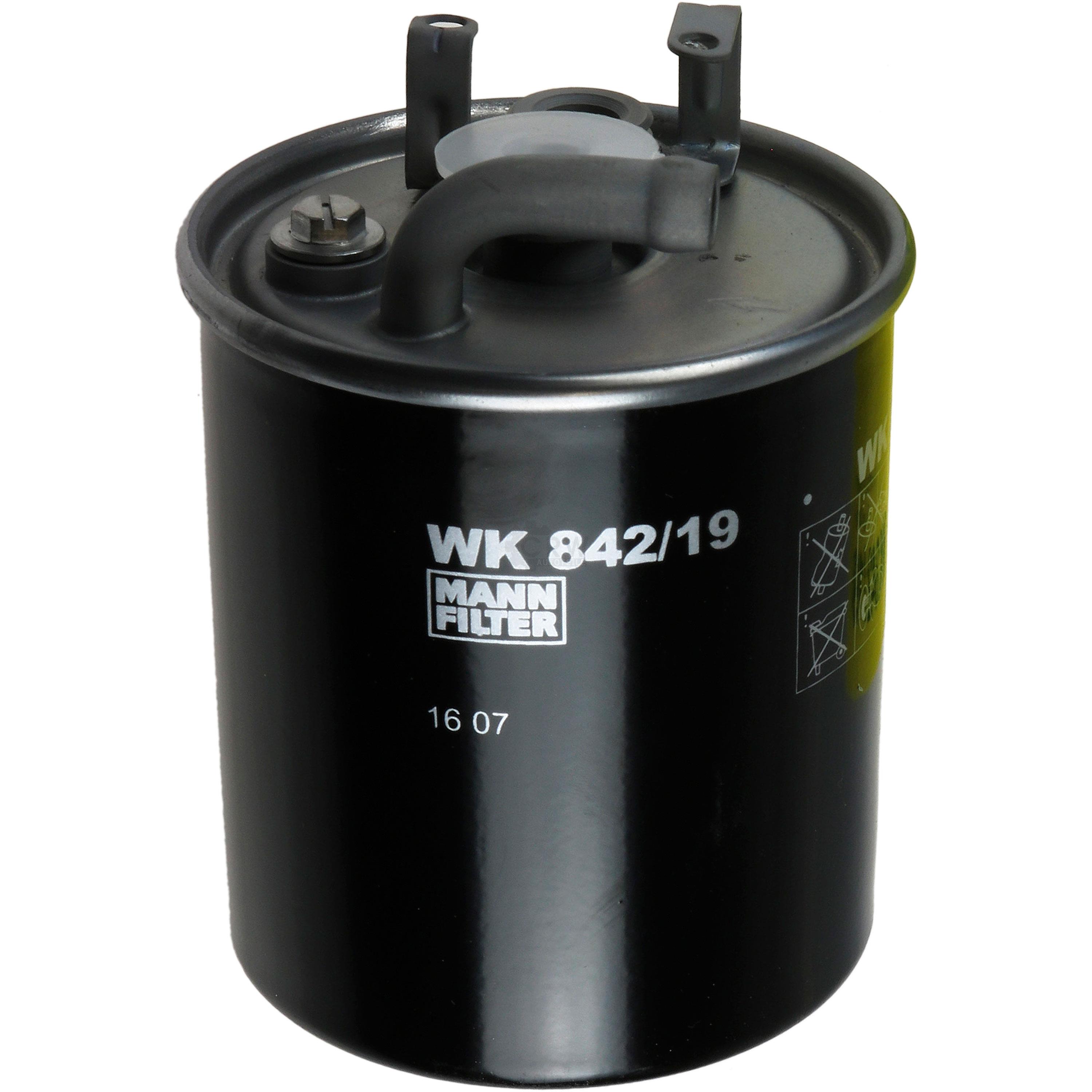 MANN-FILTER Kraftstofffilter WK 842/19 Fuel Filter